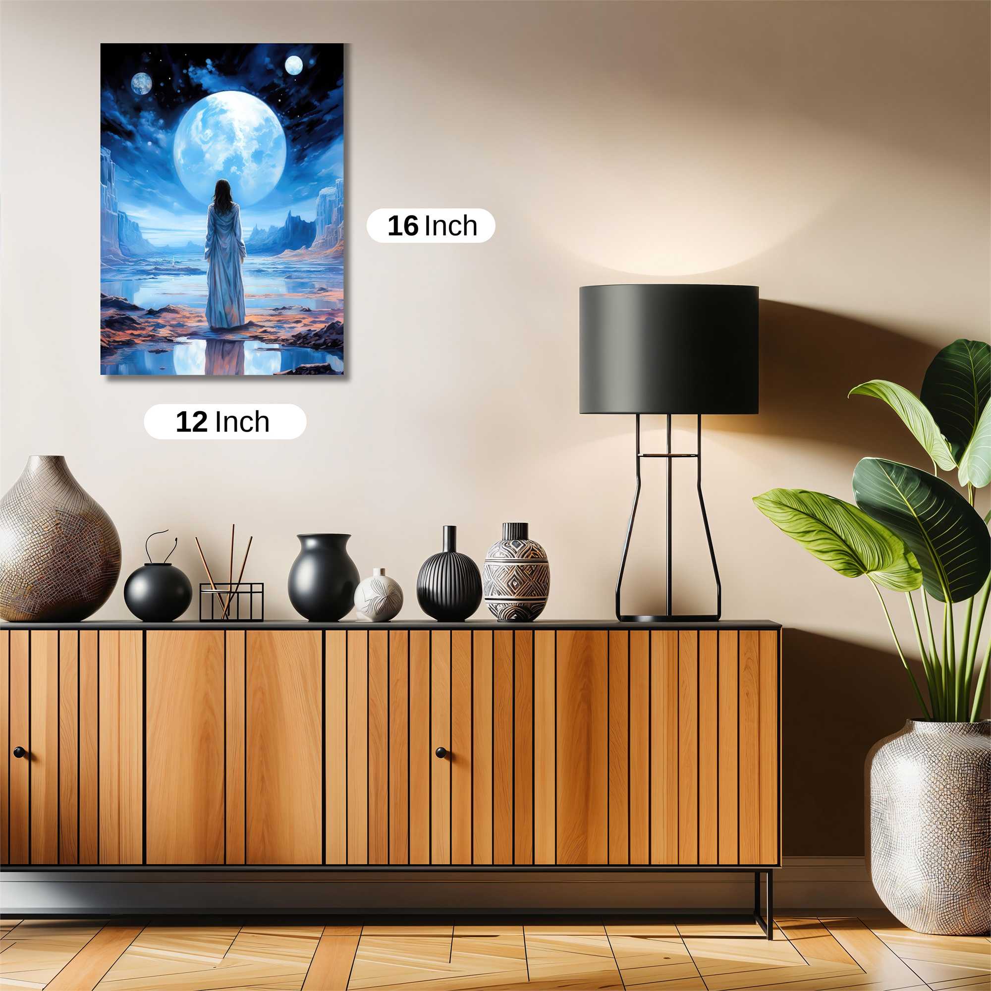 Lunar Serenity Safe Wall Magnetic / M