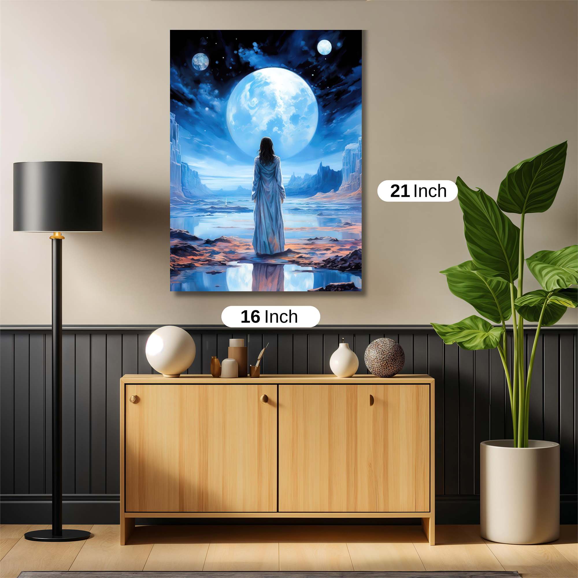 Lunar Serenity Safe Wall Magnetic / M