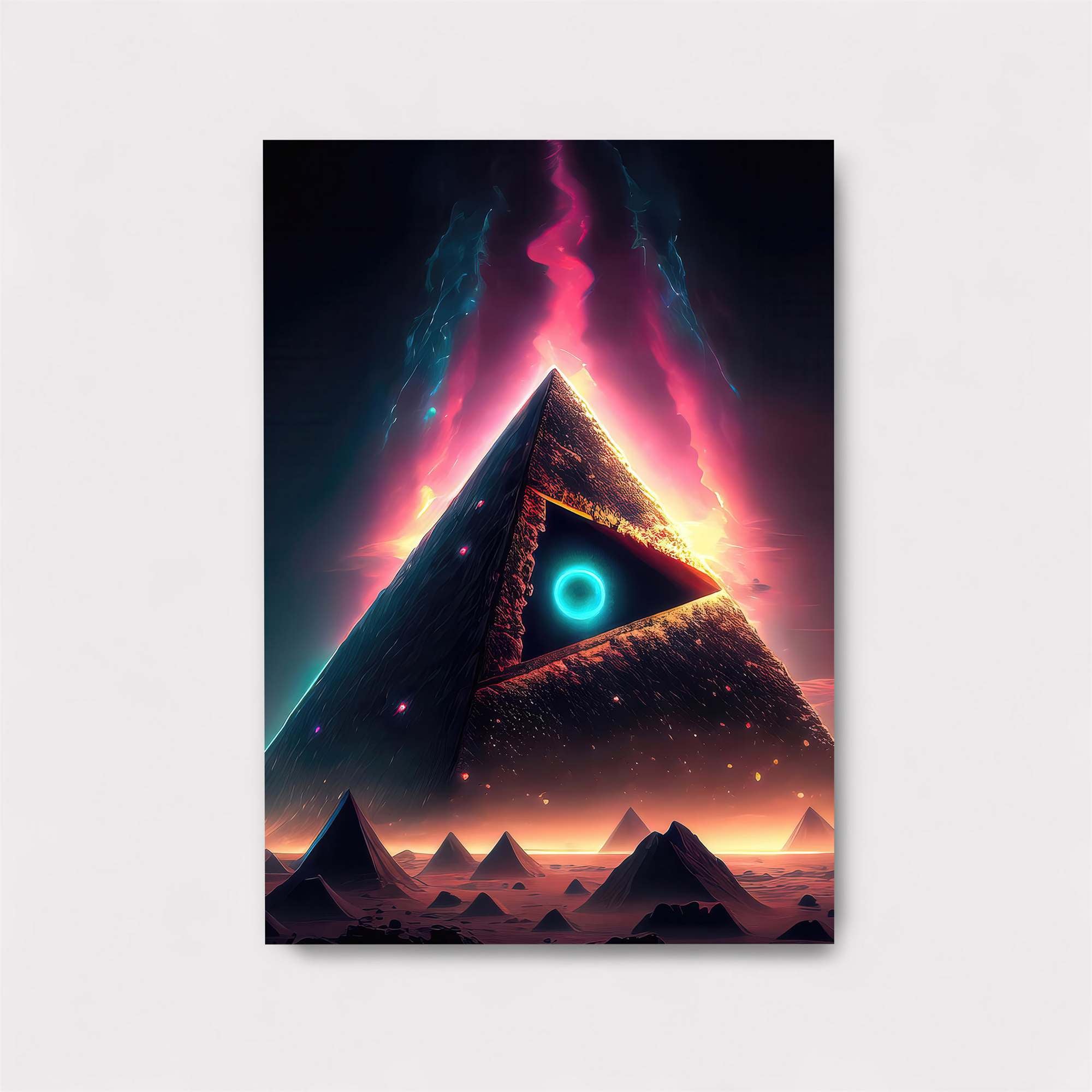 Pyramid Enigma Safe Wall Magnetic / M