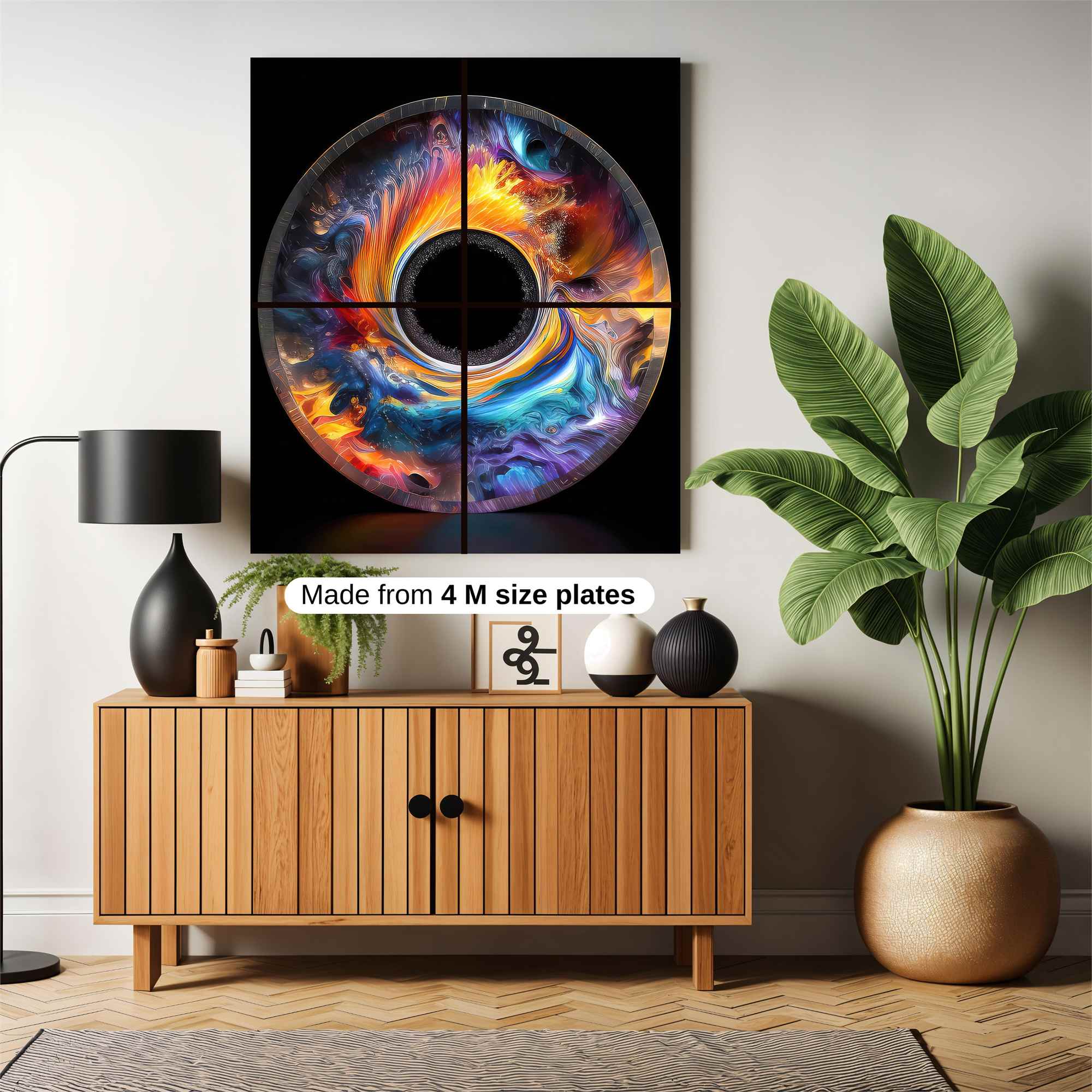 Cosmic Whirl Safe Wall Magnetic / M