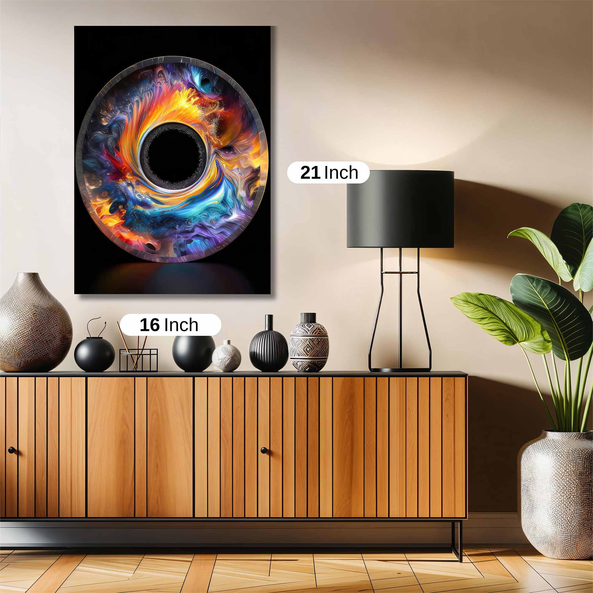 Cosmic Whirl Safe Wall Magnetic / M