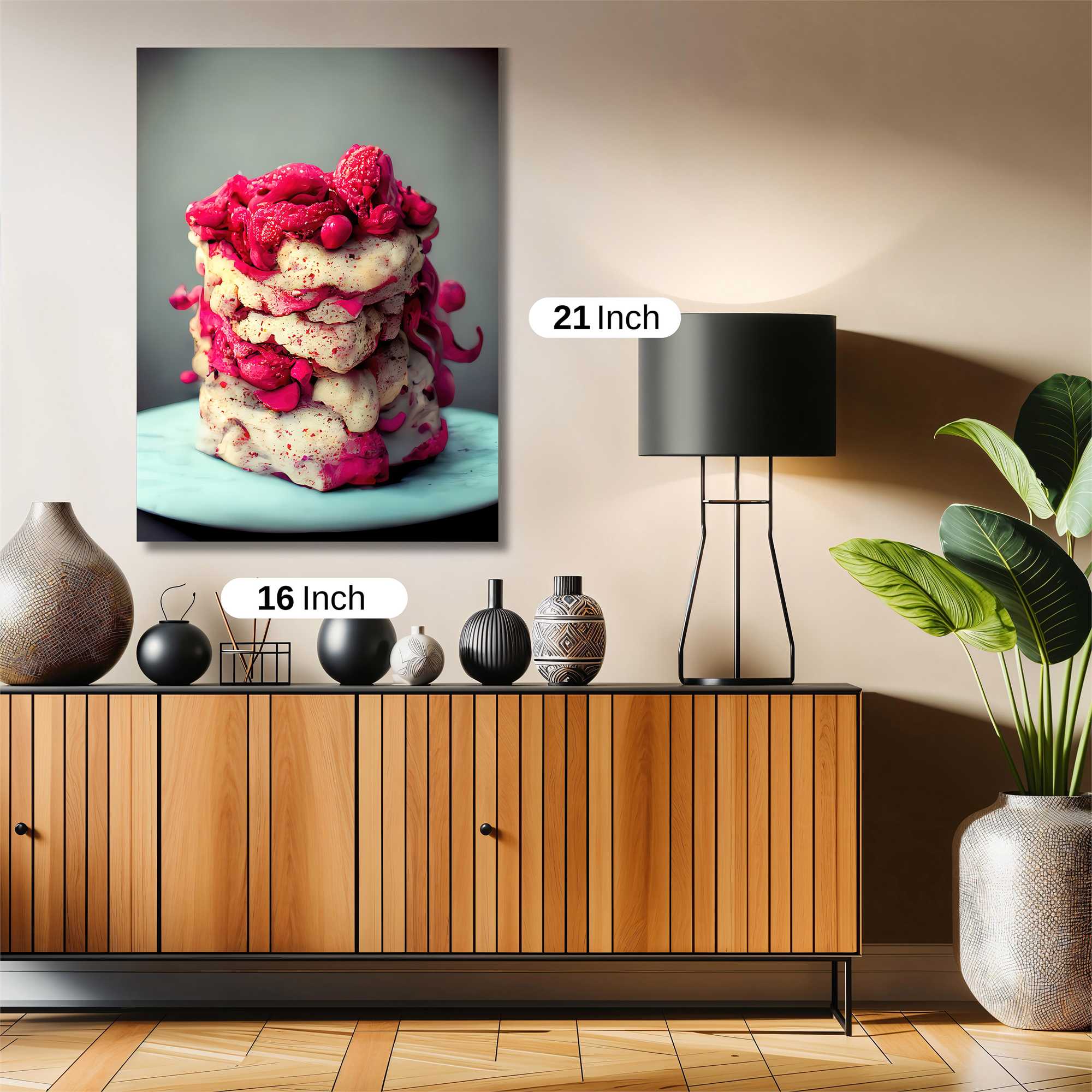Raspberry Whimsy Safe Wall Magnetic / M