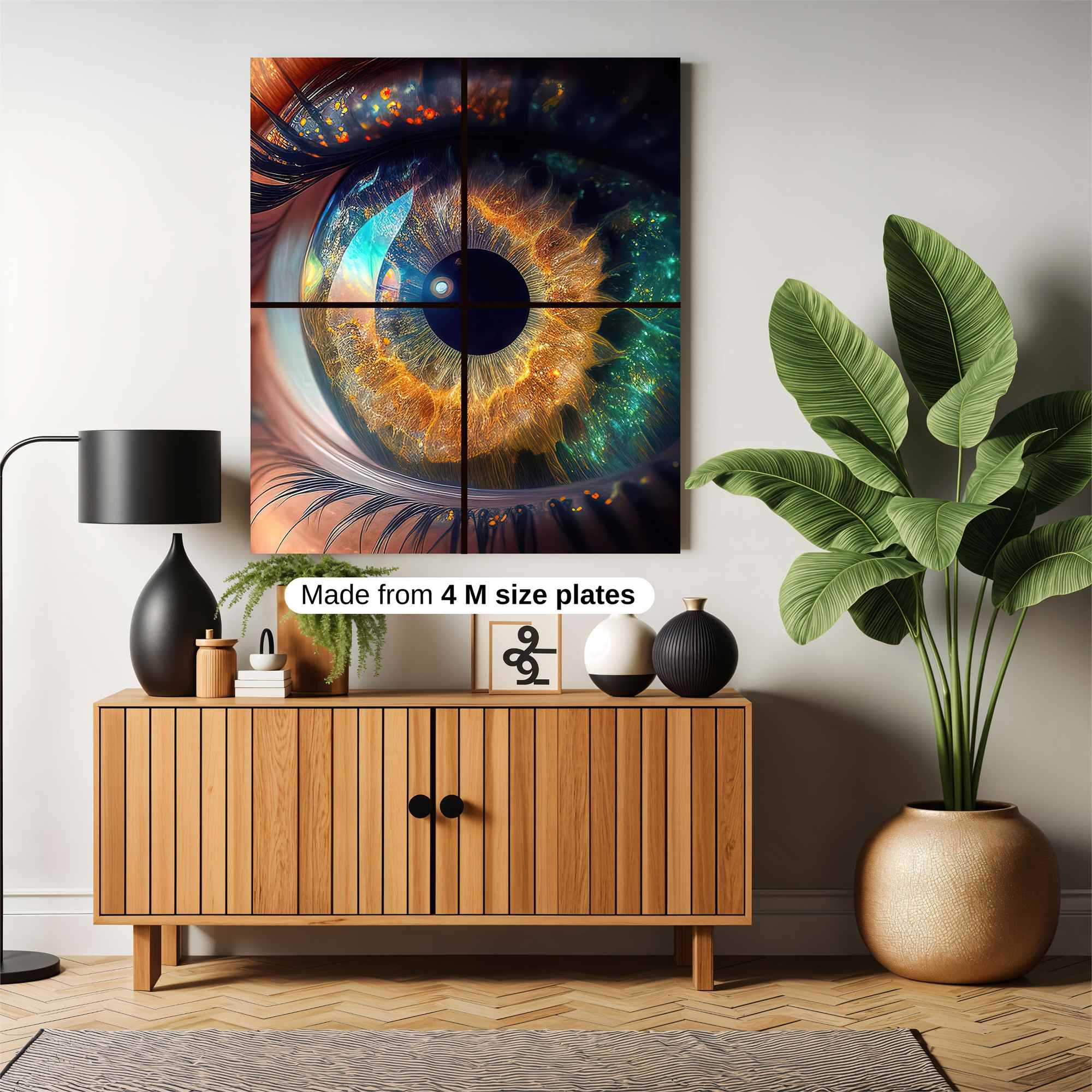 Cosmic Gaze Safe Wall Magnetic / M