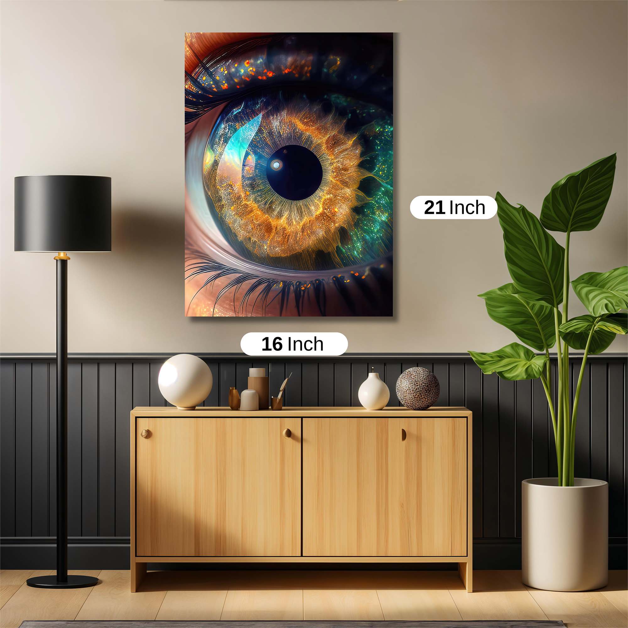 Cosmic Gaze Safe Wall Magnetic / M