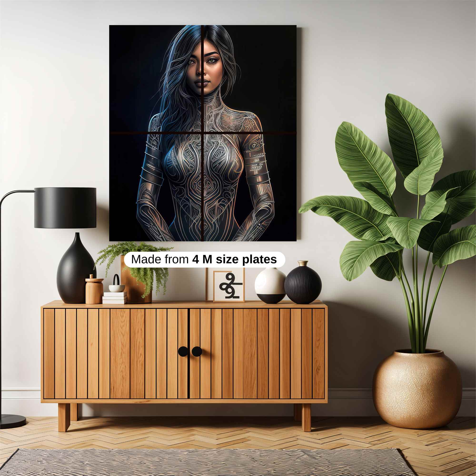 Tattoo Enigma Safe Wall Magnetic / M