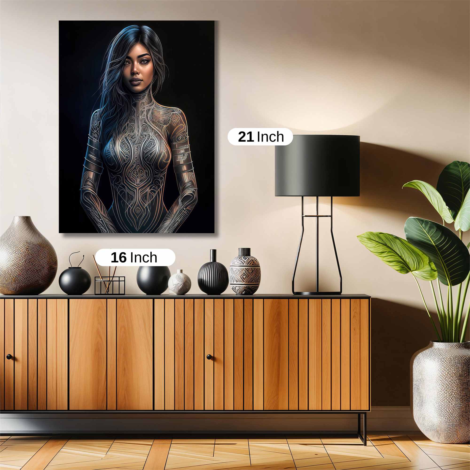 Tattoo Enigma Safe Wall Magnetic / M