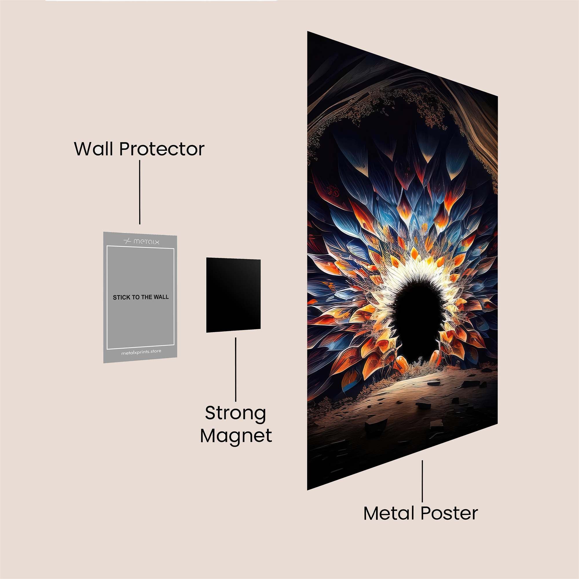 Portal Enigmatic Safe Wall Magnetic / M
