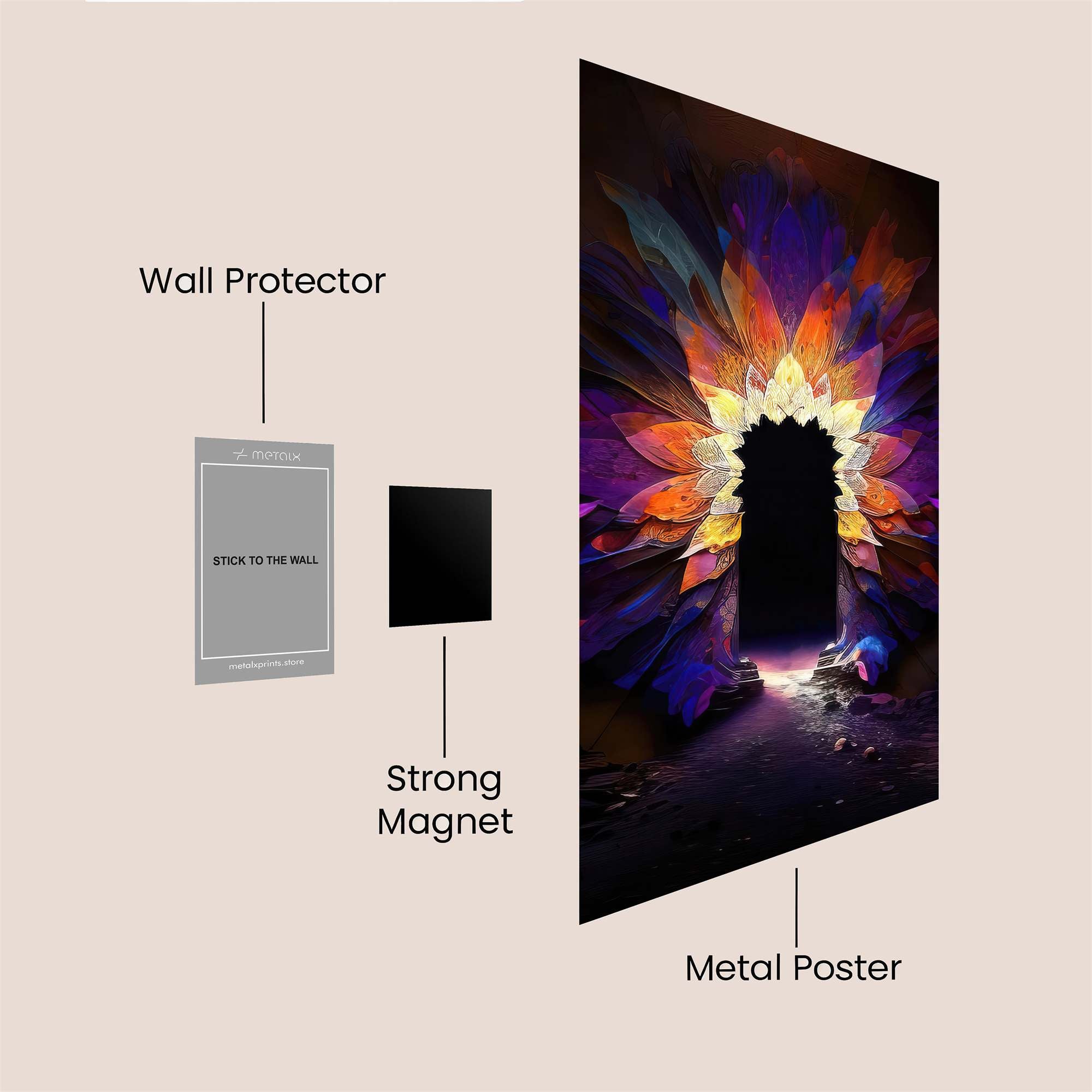Portal Dream Safe Wall Magnetic / M