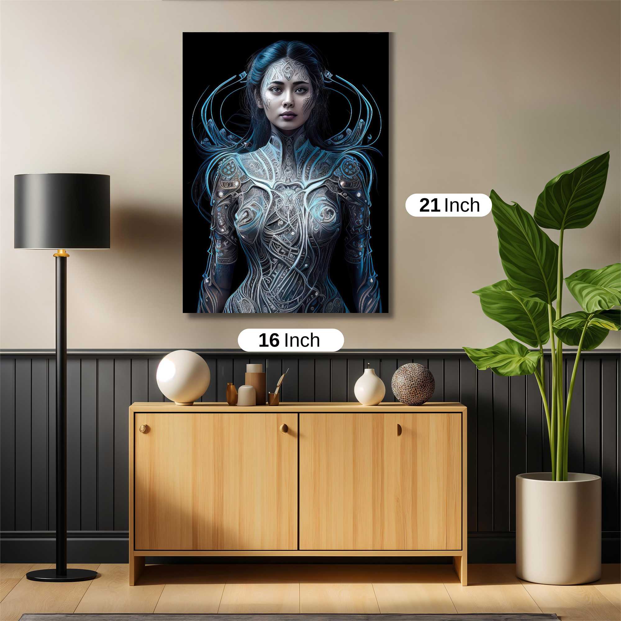 Cyber Enigma Safe Wall Magnetic / M