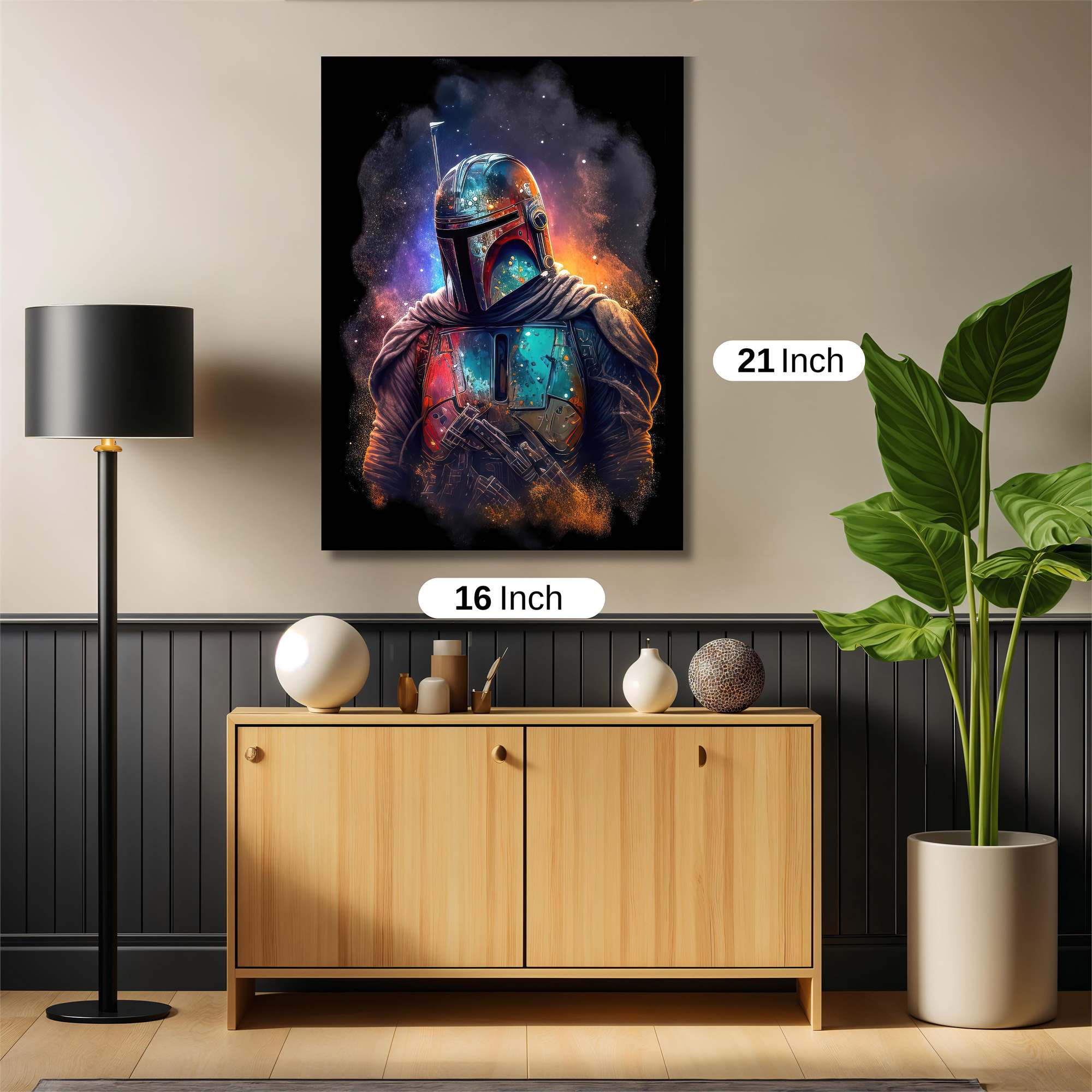 Fett Cosmic Safe Wall Magnetic / M