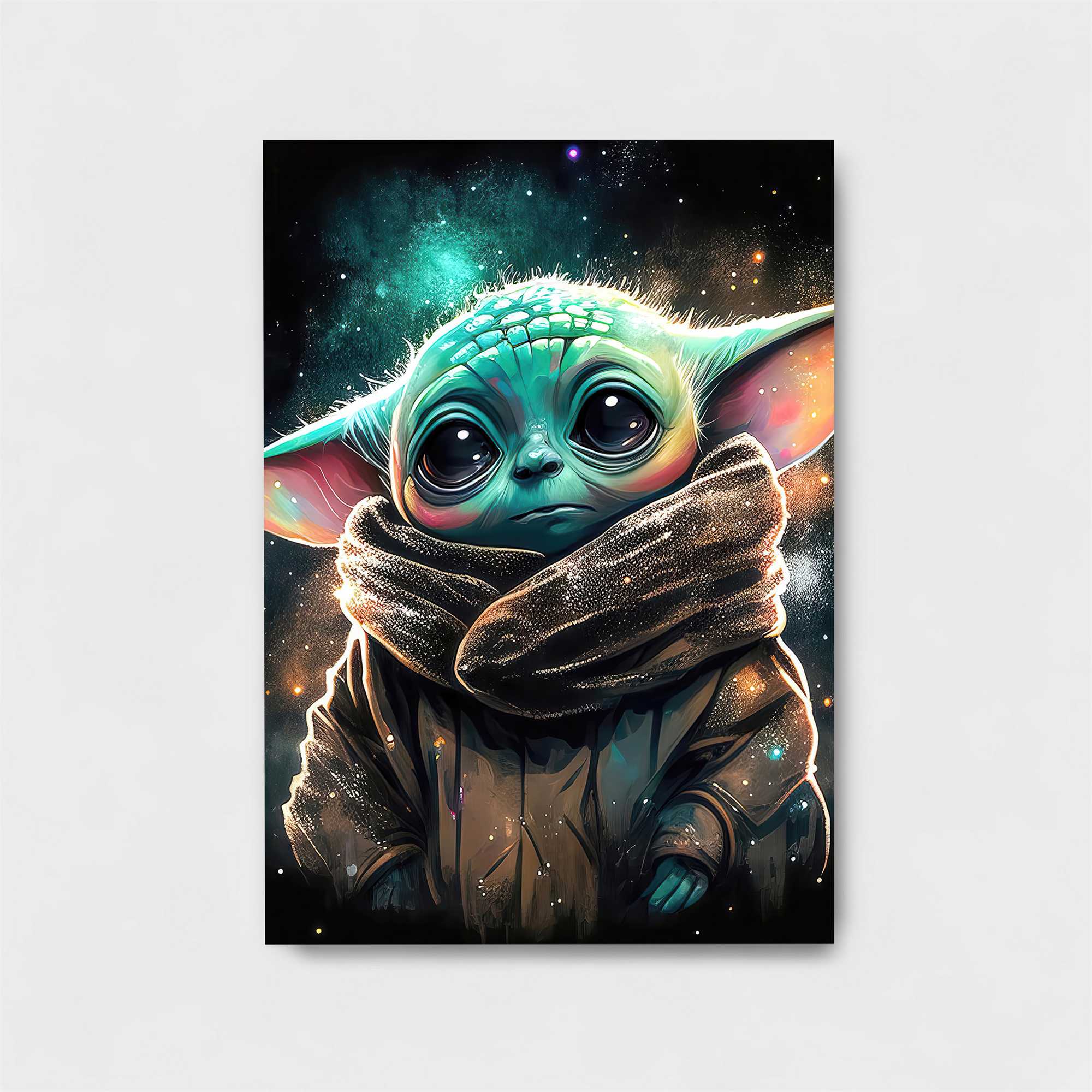 Baby Yoda, Cosmic Safe Wall Magnetic / M