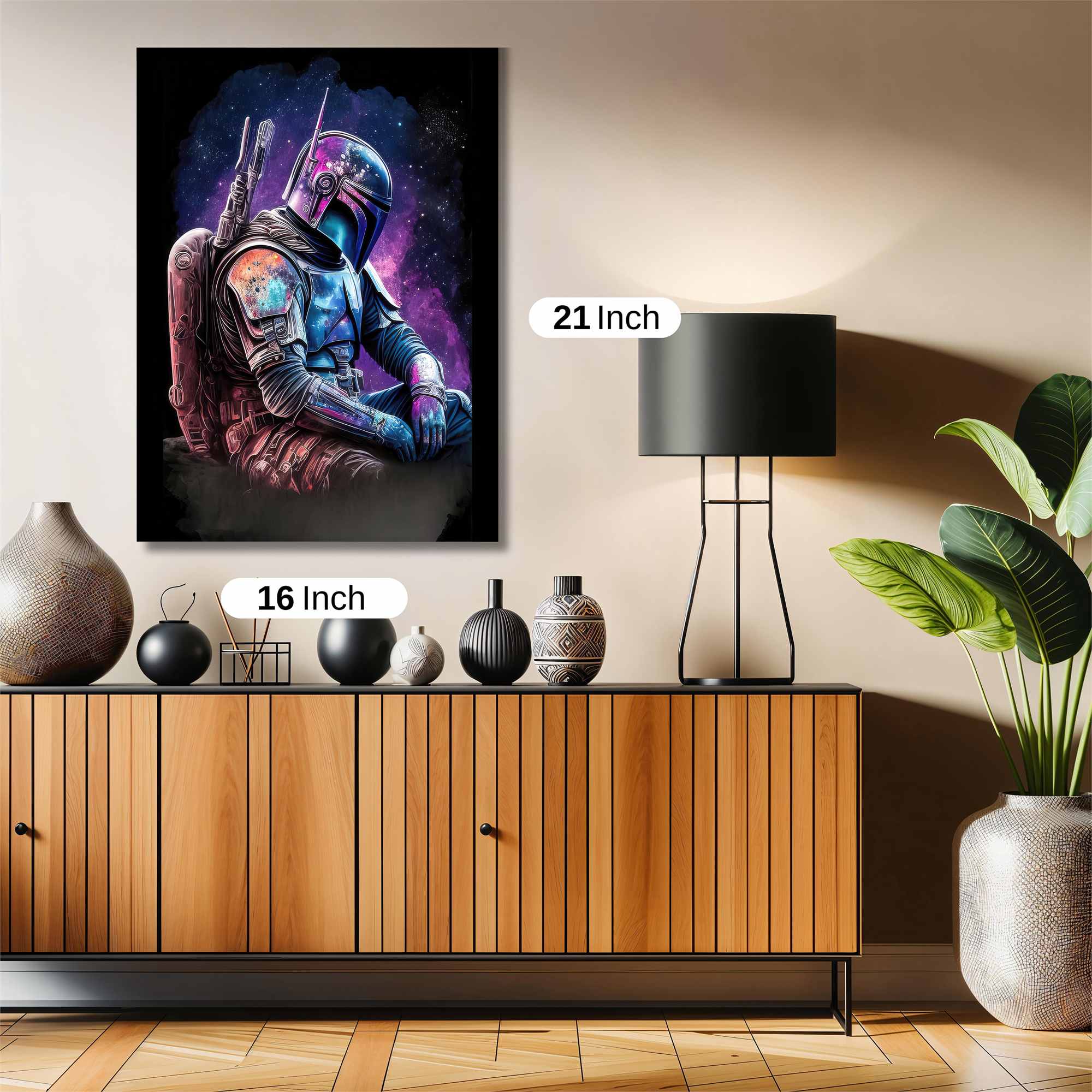Mandalorian Cosmic Safe Wall Magnetic / M