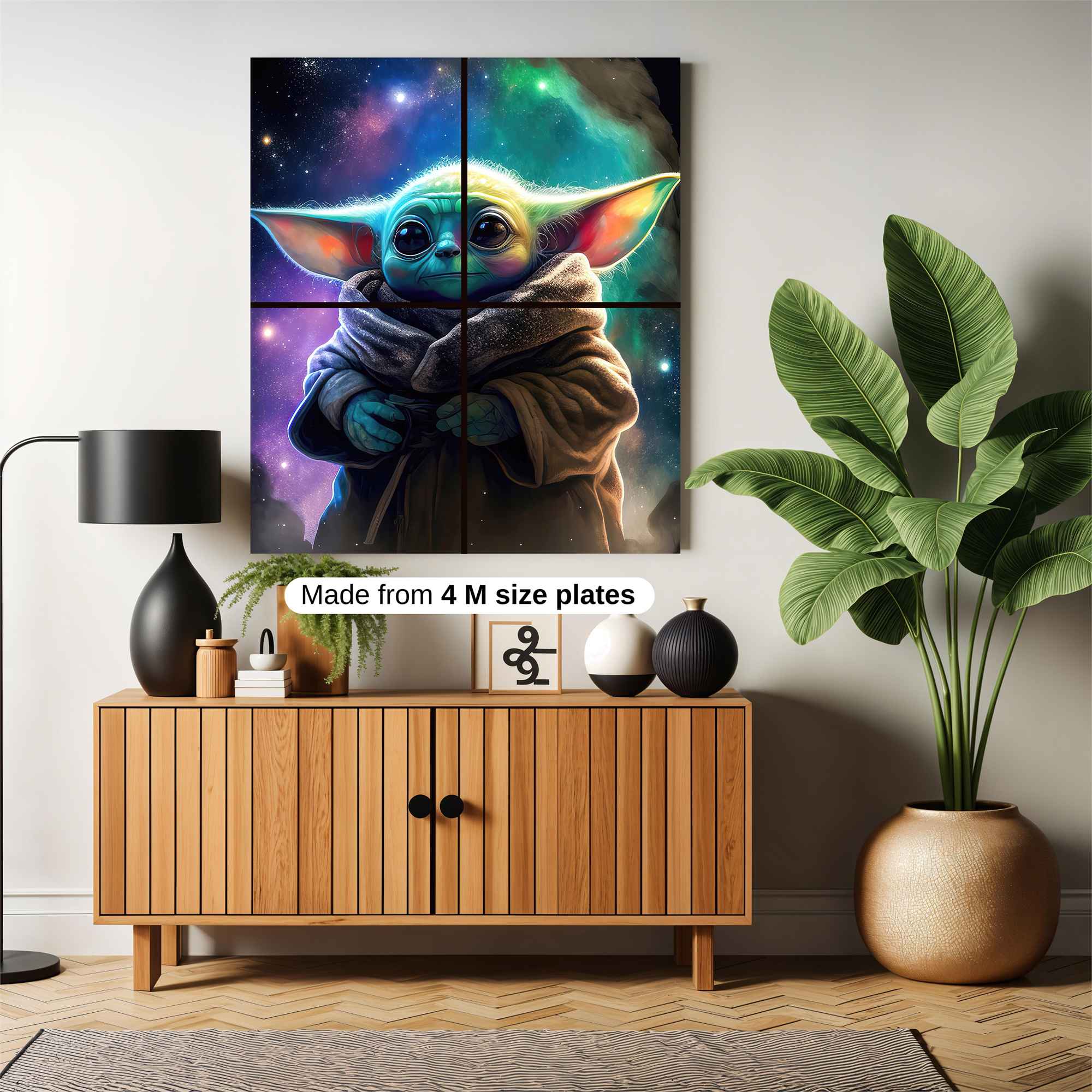 Yoda Cosmic Safe Wall Magnetic / M