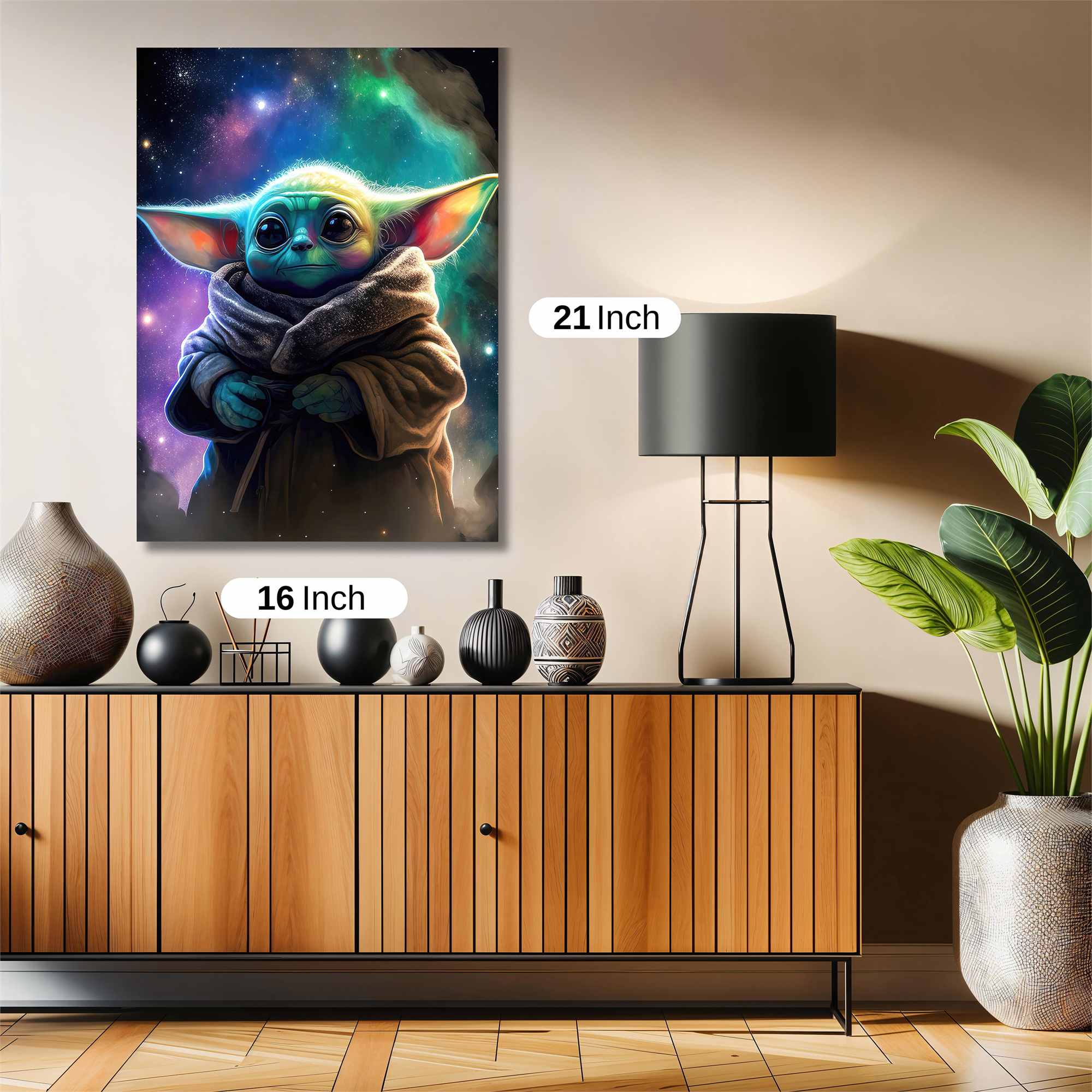 Yoda Cosmic Safe Wall Magnetic / M