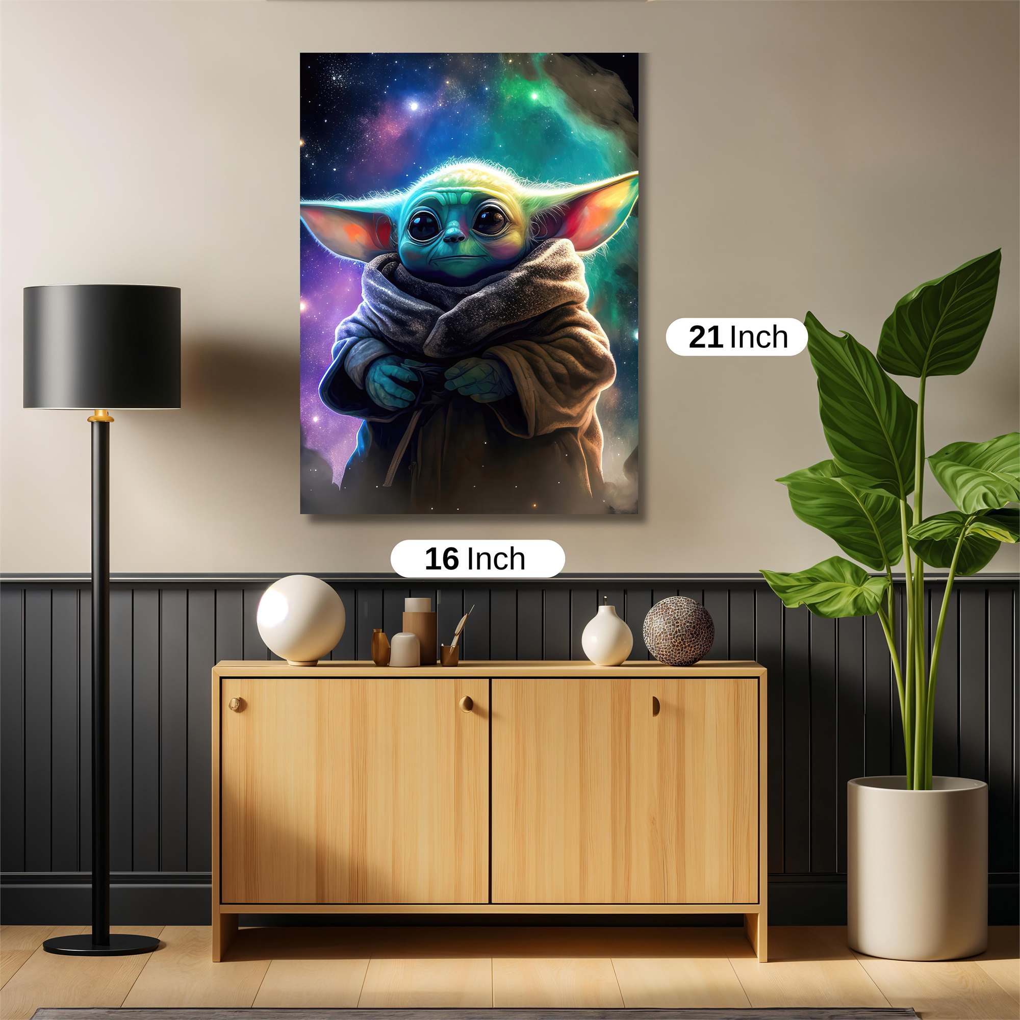 Yoda Cosmic Safe Wall Magnetic / M