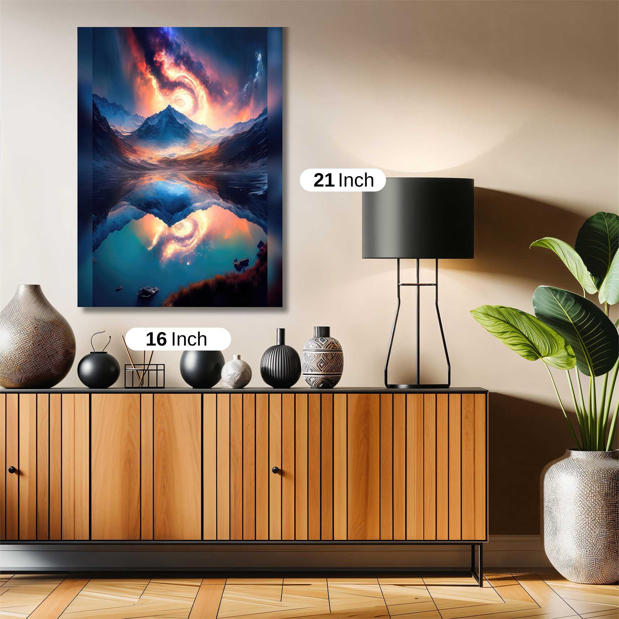Mountain Rapture Safe Wall Magnetic / M