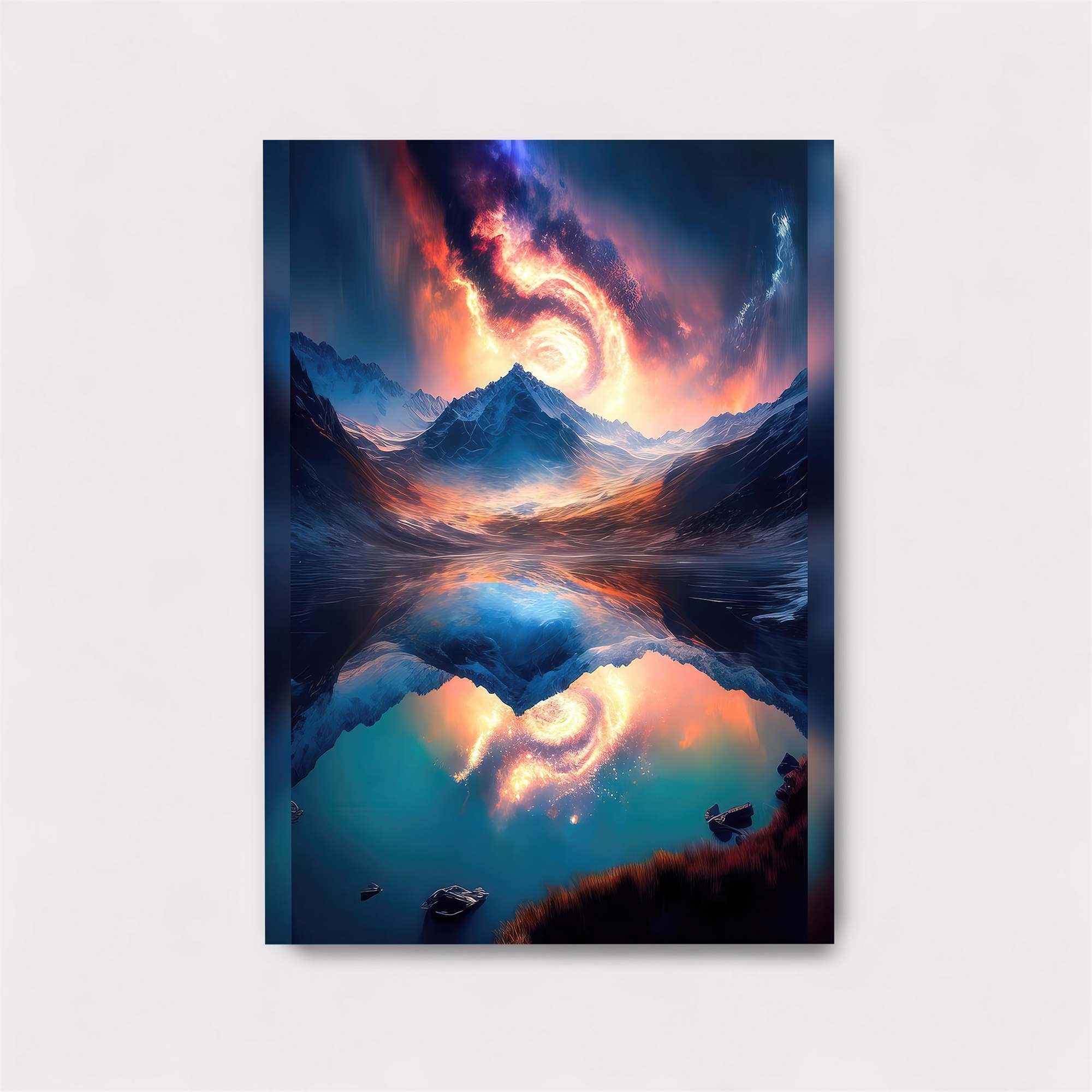 Mountain Rapture Safe Wall Magnetic / M