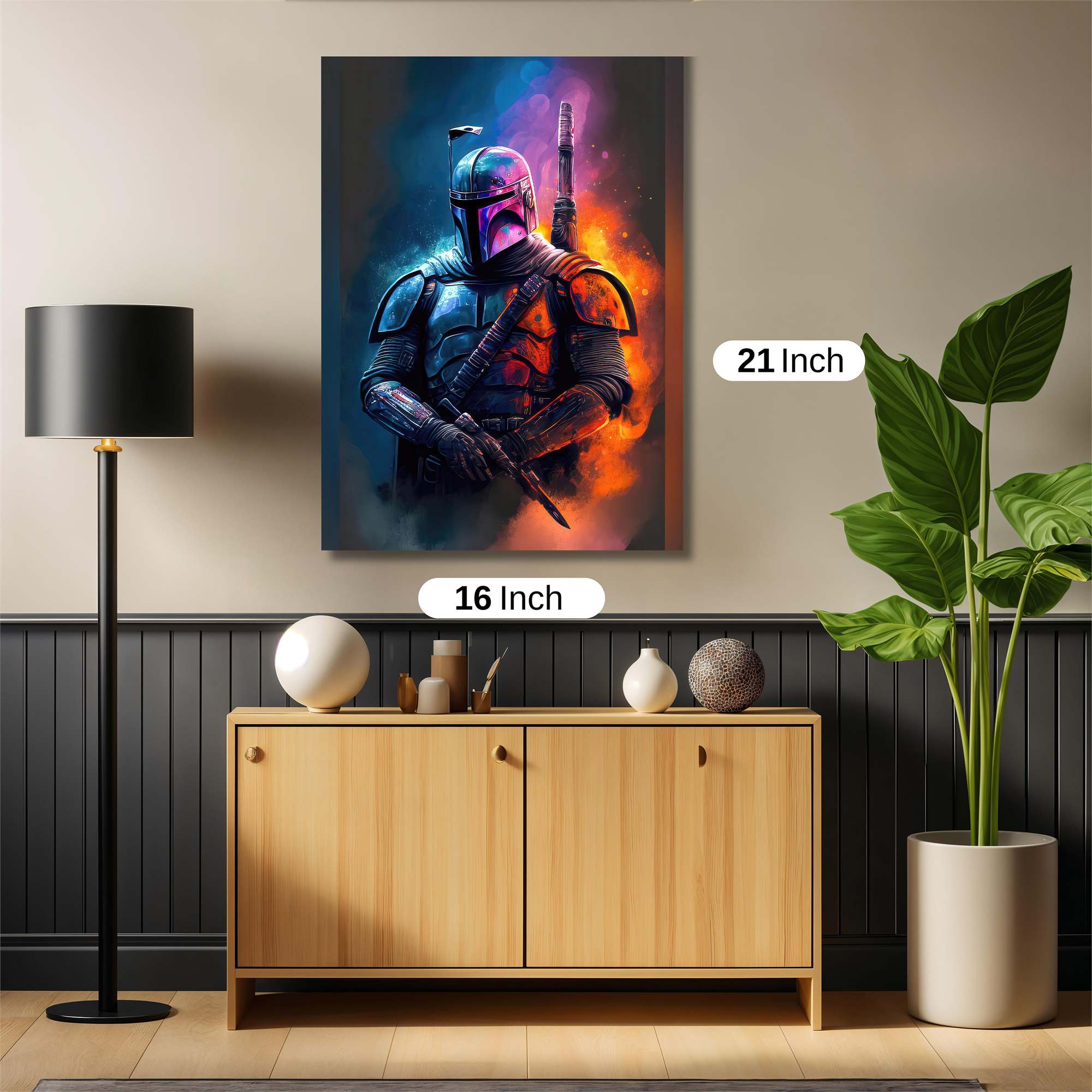 Mando Radiant Safe Wall Magnetic / M