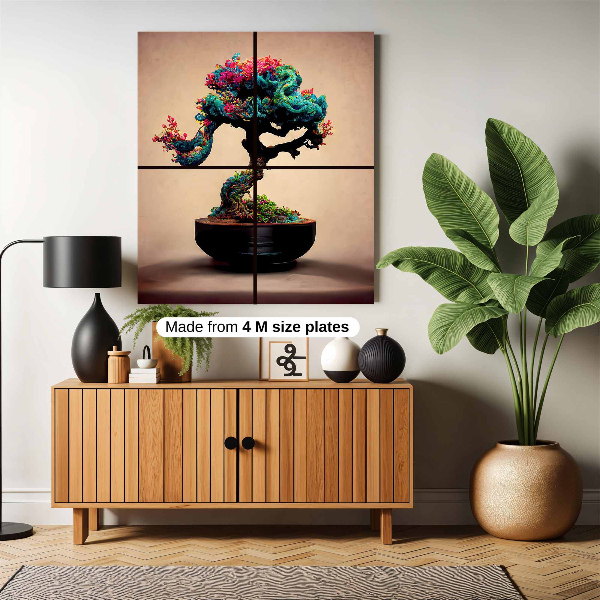 Bonsai Bliss Safe Wall Magnetic / M