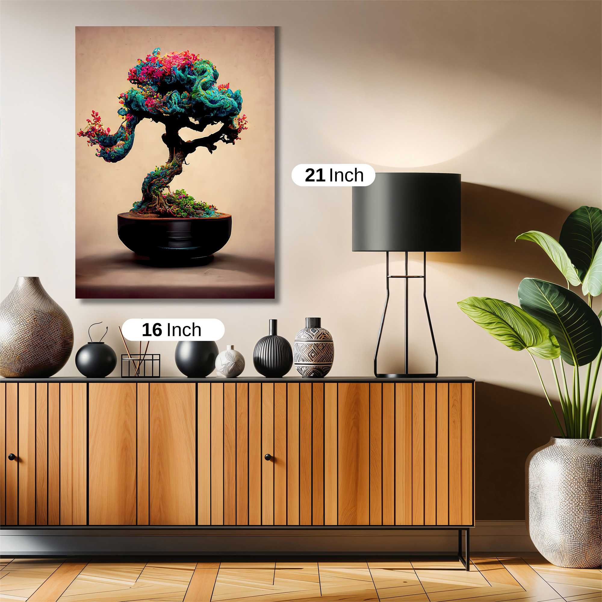 Bonsai Bliss Safe Wall Magnetic / M