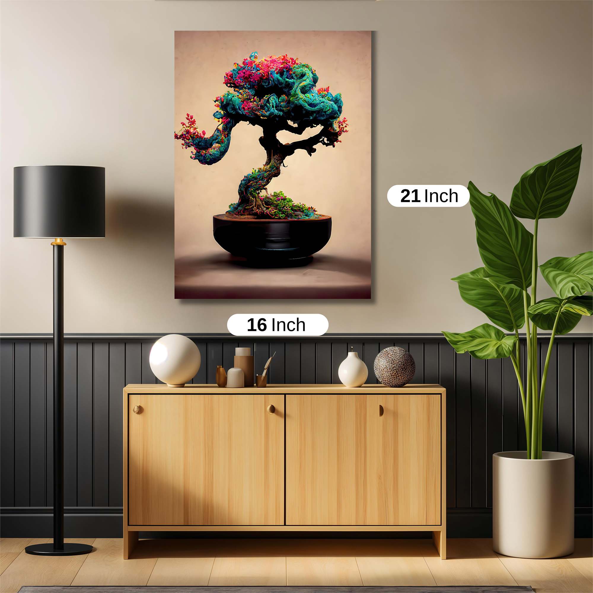 Bonsai Bliss Safe Wall Magnetic / M