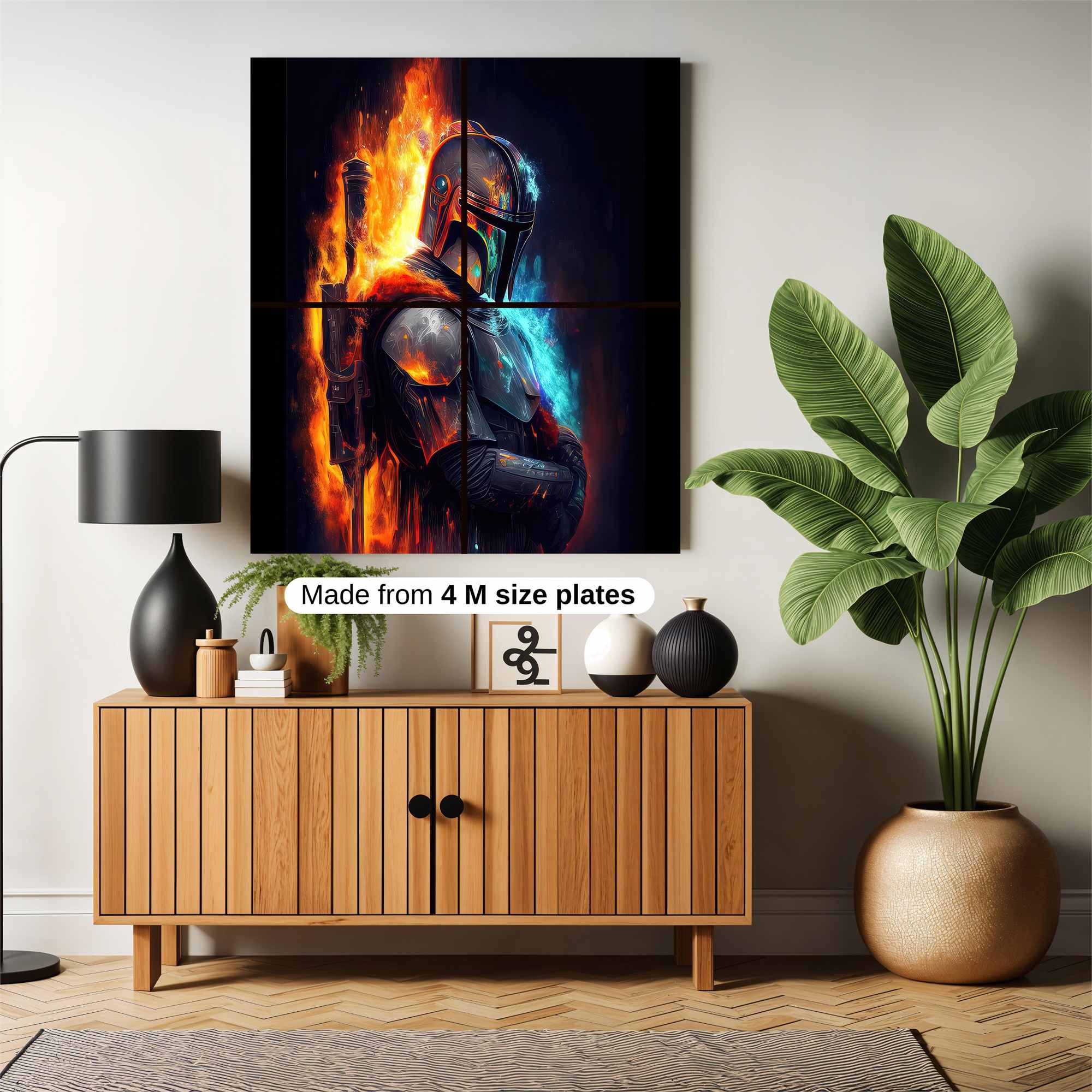 Mando Inferno Safe Wall Magnetic / M