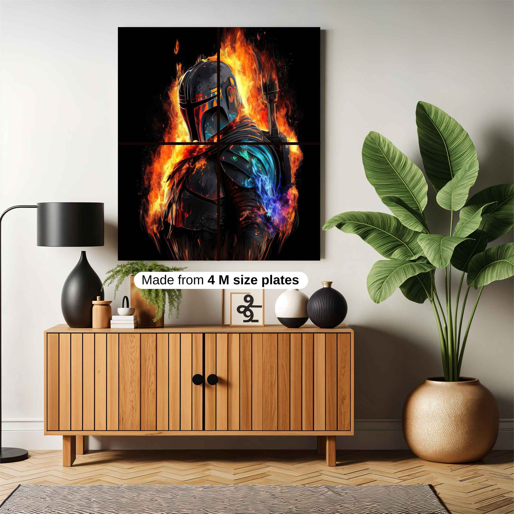 Mando Inferno Safe Wall Magnetic / M