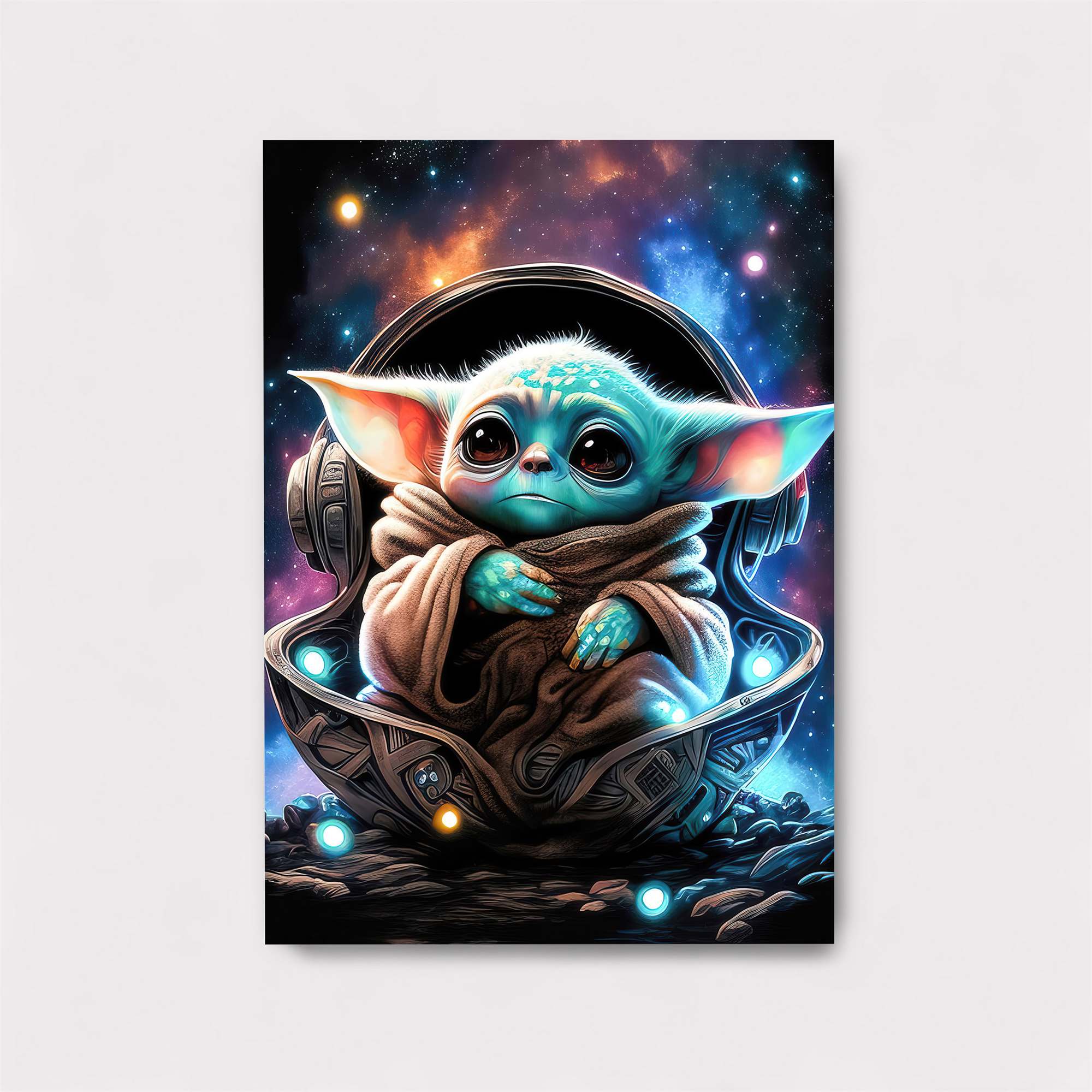 Grogu Cosmic Safe Wall Magnetic / M