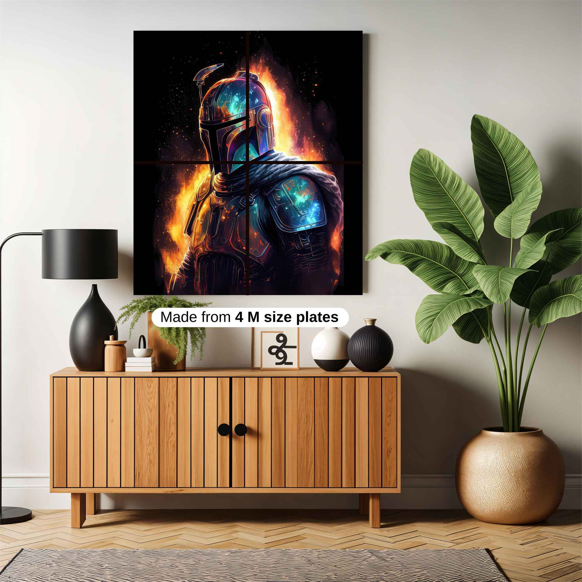 Mando Cosmic Safe Wall Magnetic / M