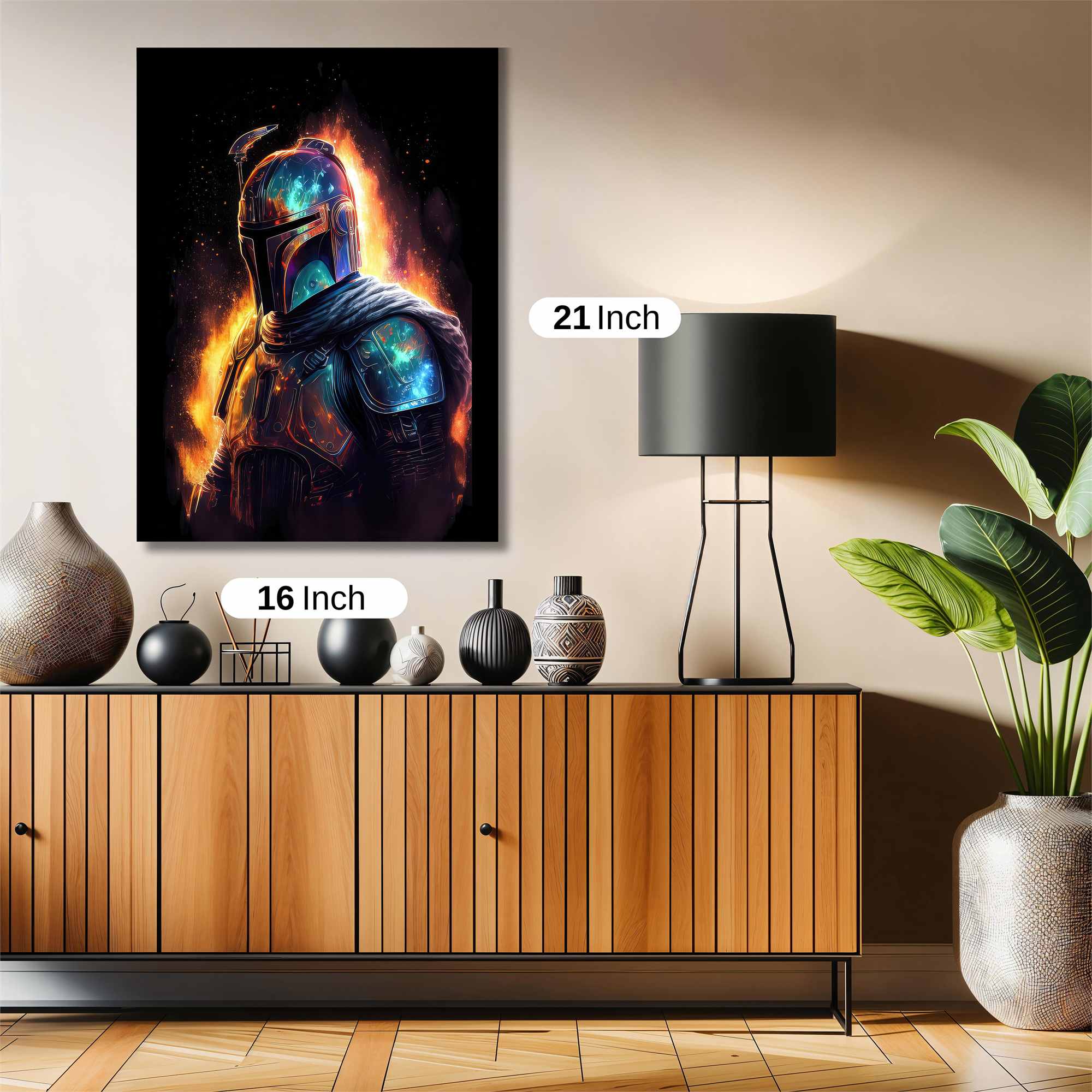 Mando Cosmic Safe Wall Magnetic / M