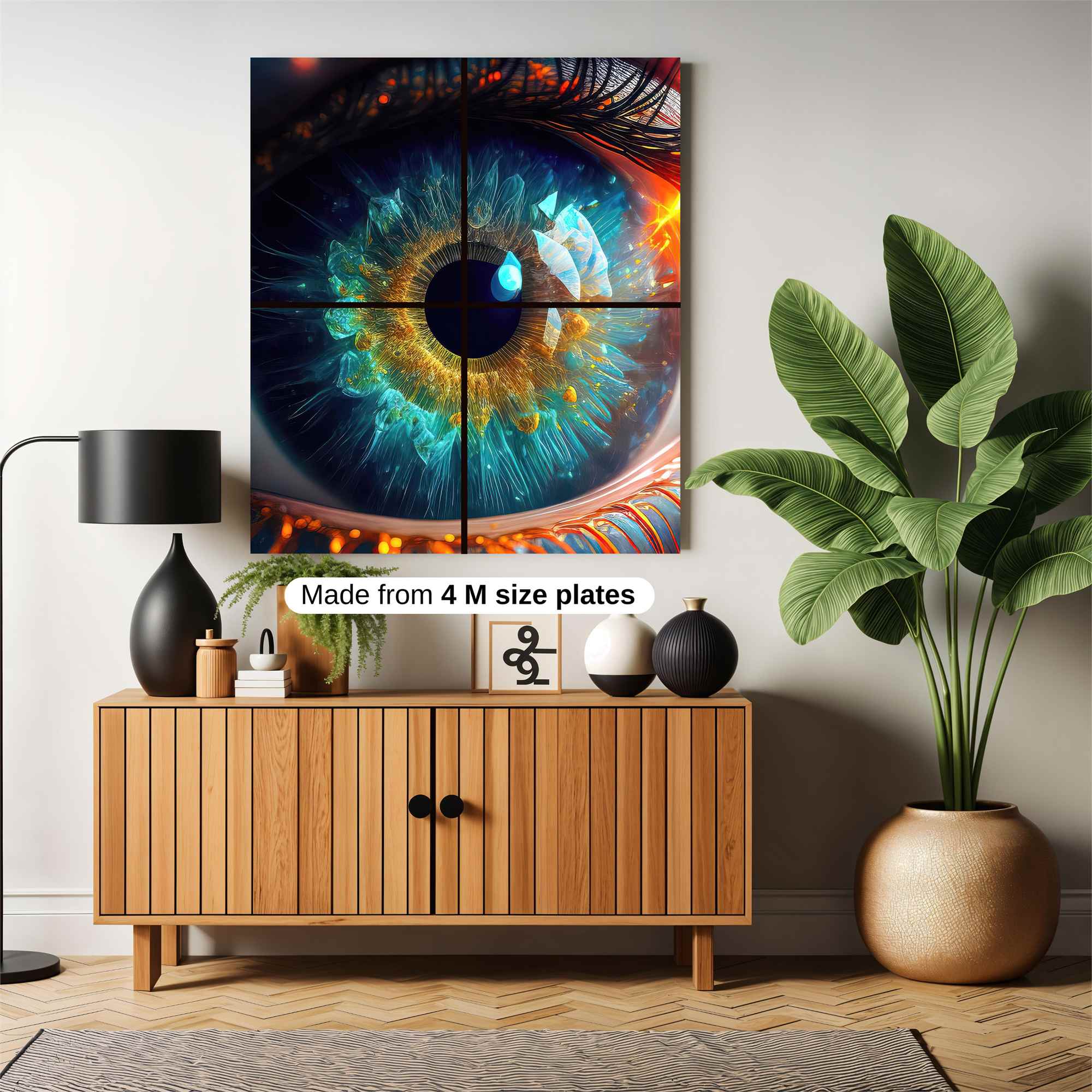 Cosmic Gaze Safe Wall Magnetic / M