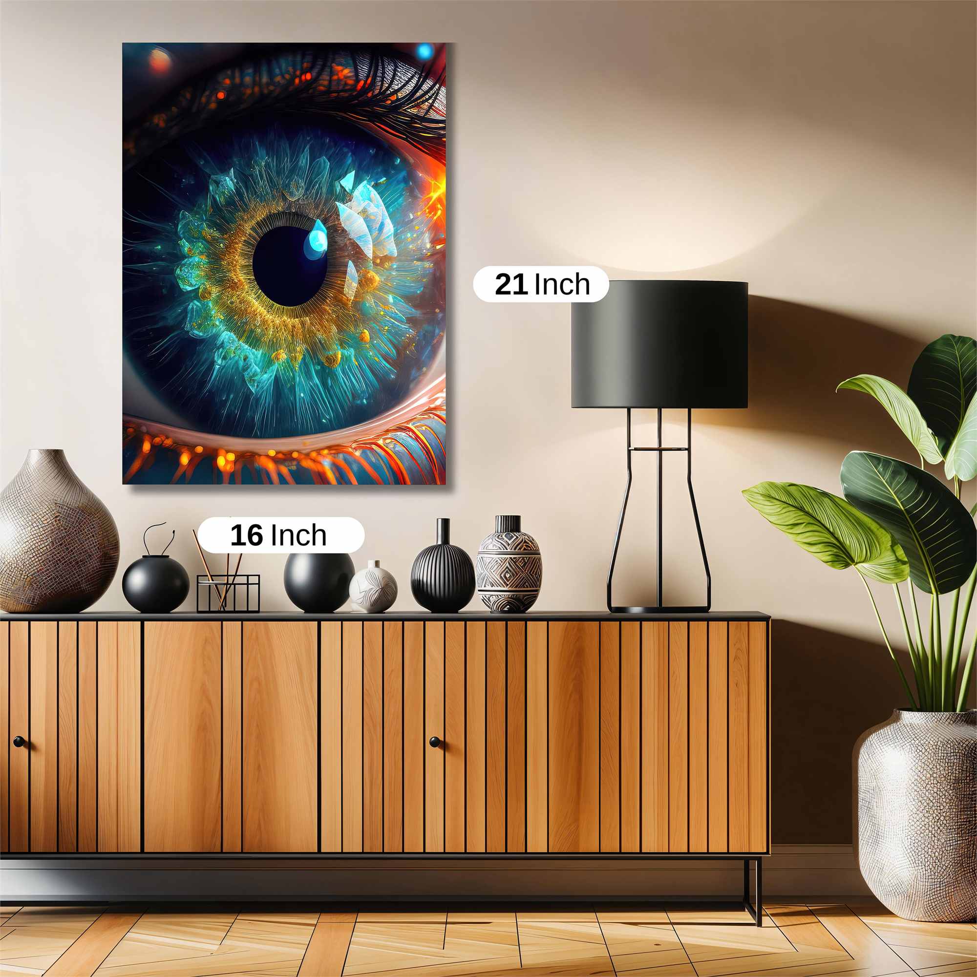 Cosmic Gaze Safe Wall Magnetic / M