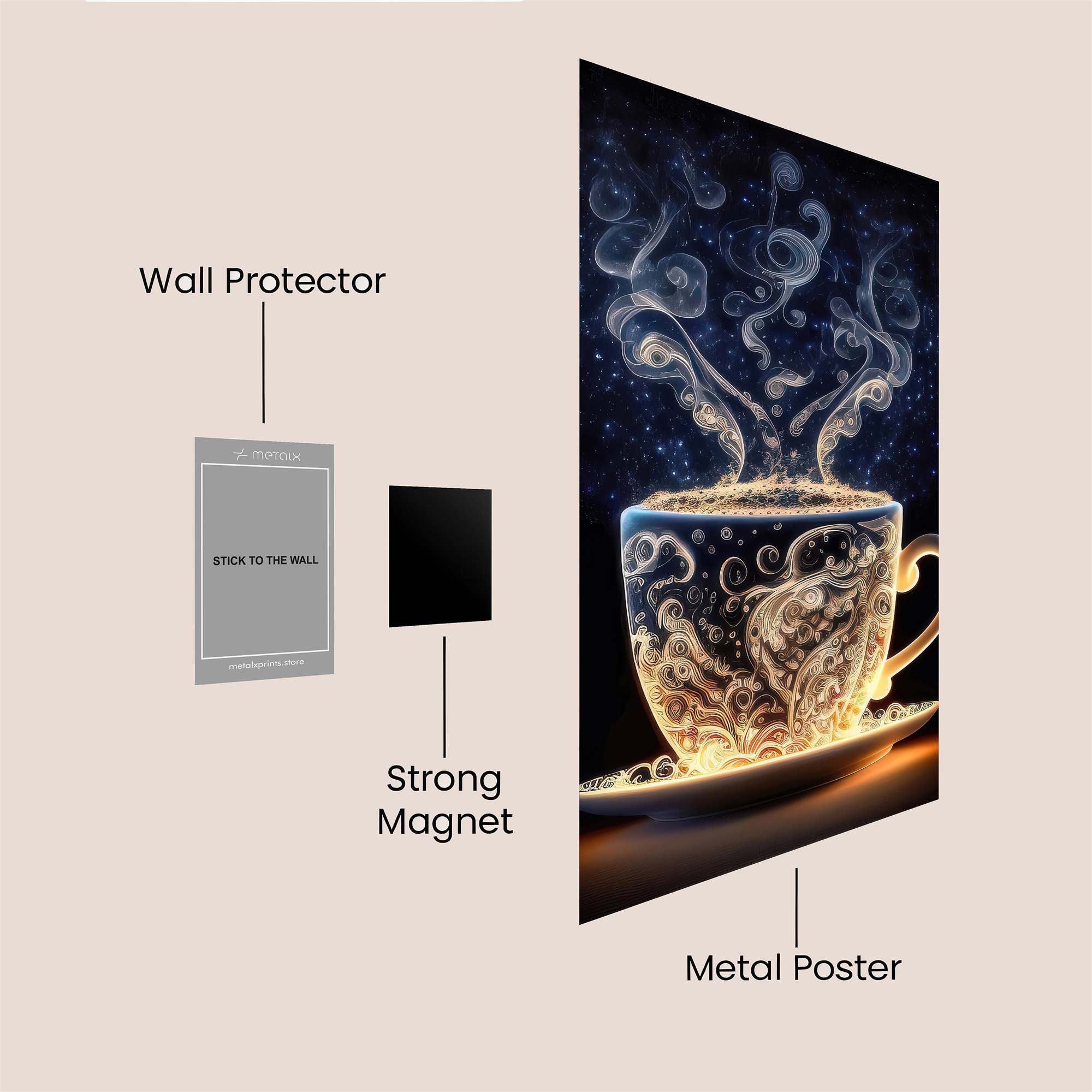 Mystic Brew Safe Wall Magnetic / M