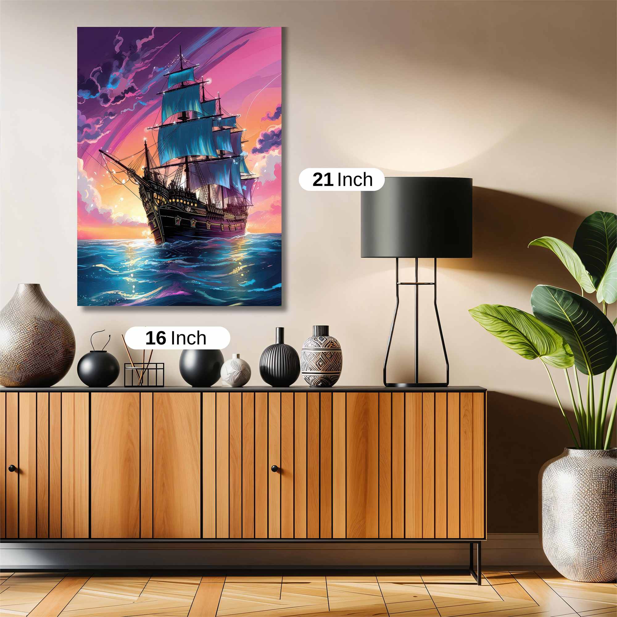 Sunset Serenity Safe Wall Magnetic / M