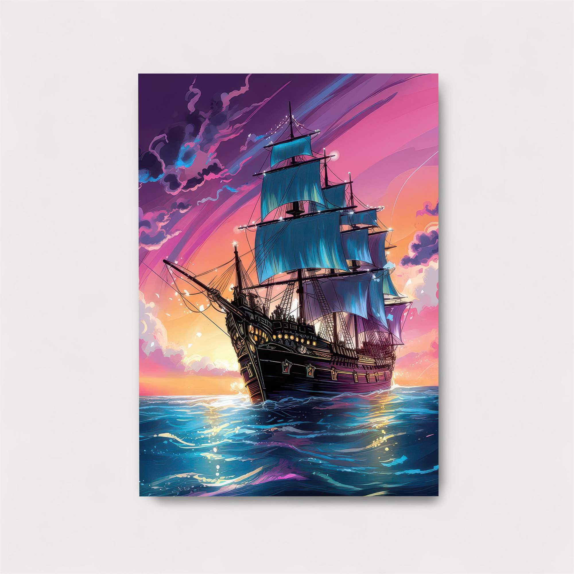 Sunset Serenity Safe Wall Magnetic / M