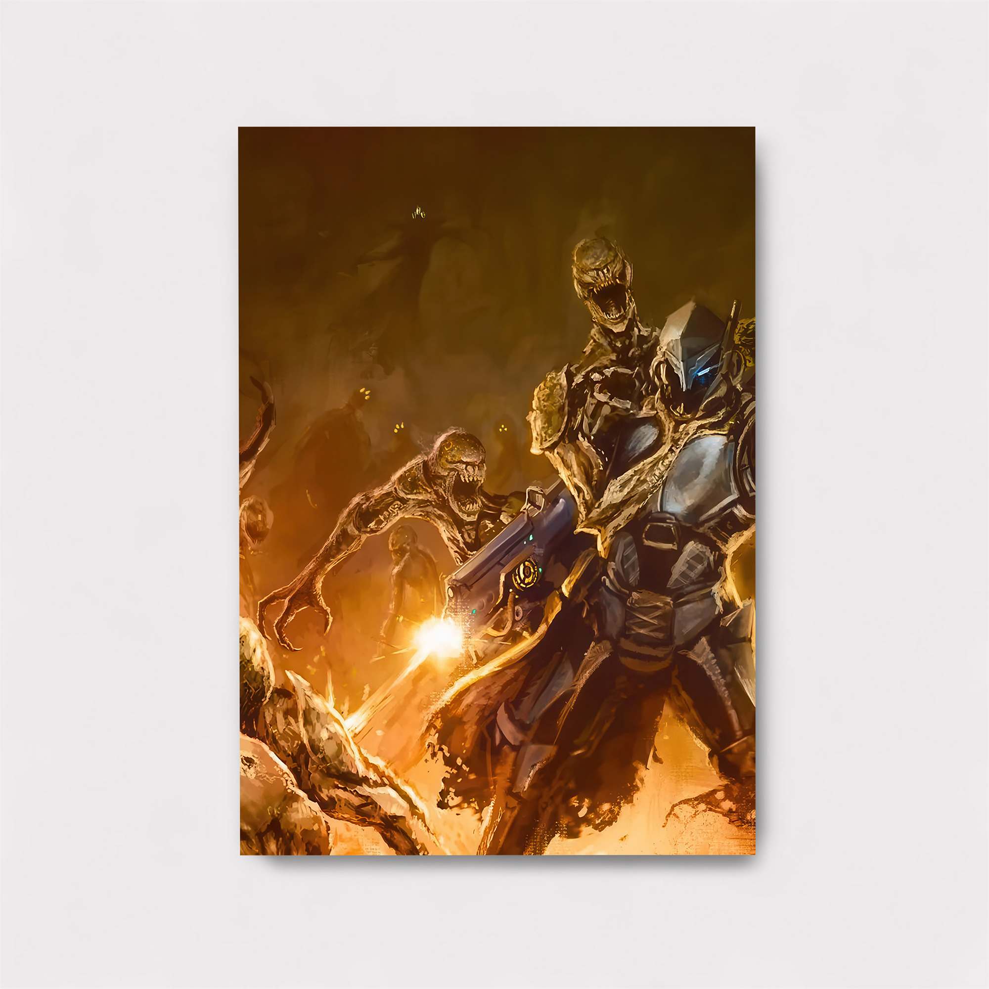 Doom Slayer Safe Wall Magnetic / M