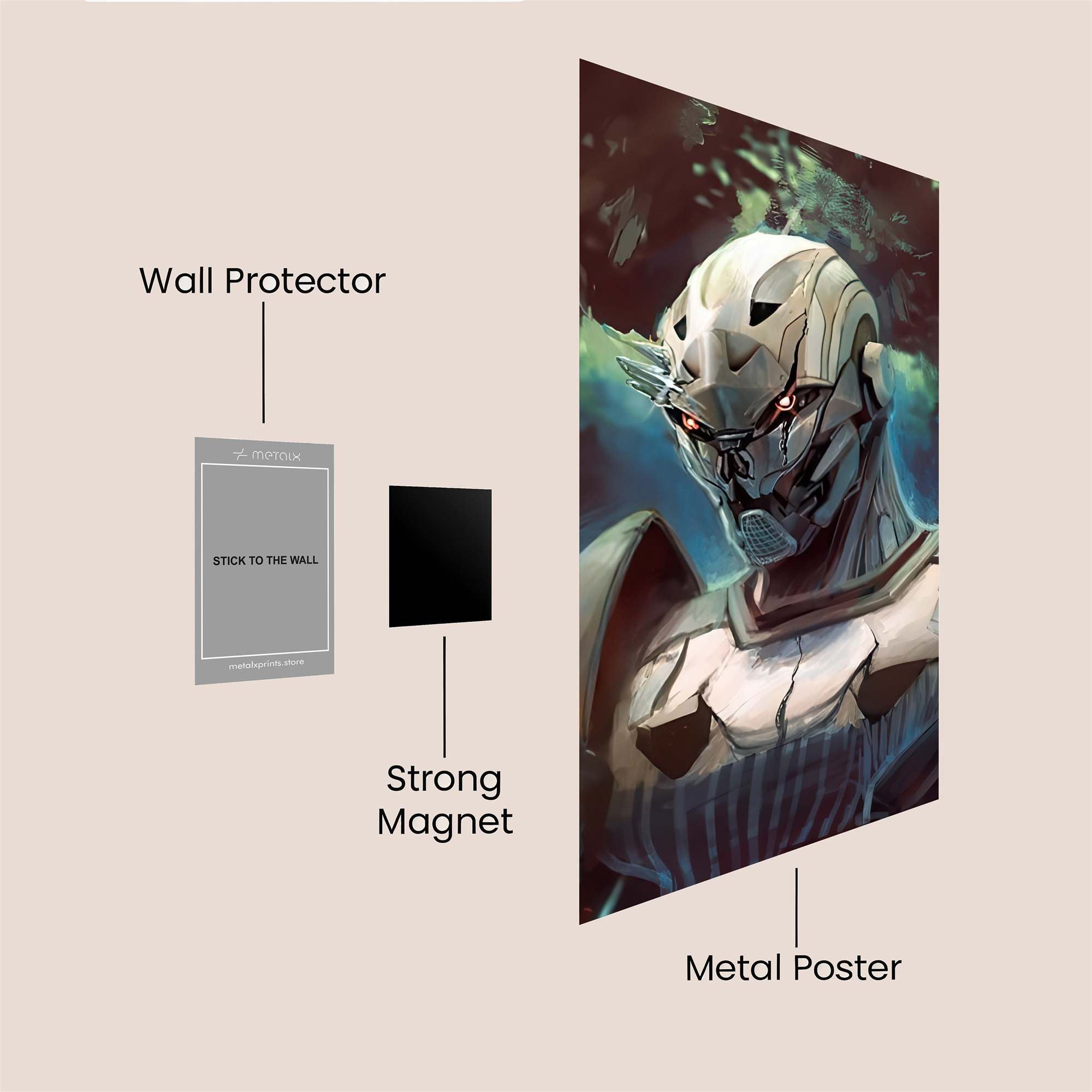 Ultron Brooding Safe Wall Magnetic / M