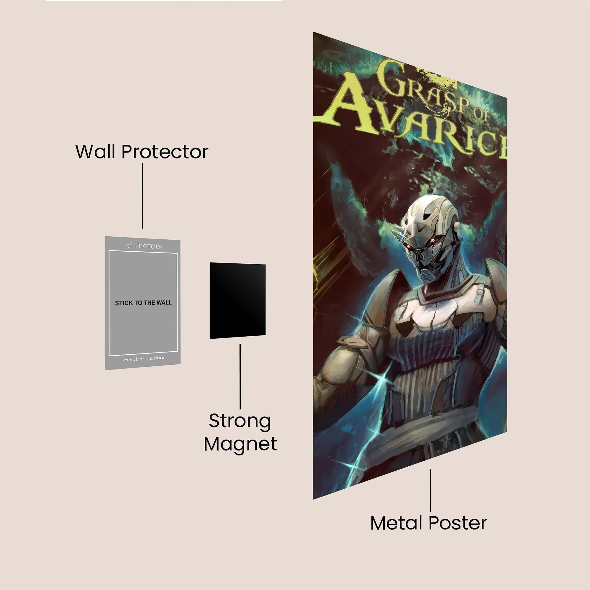 Abyssal Horror Safe Wall Magnetic / M