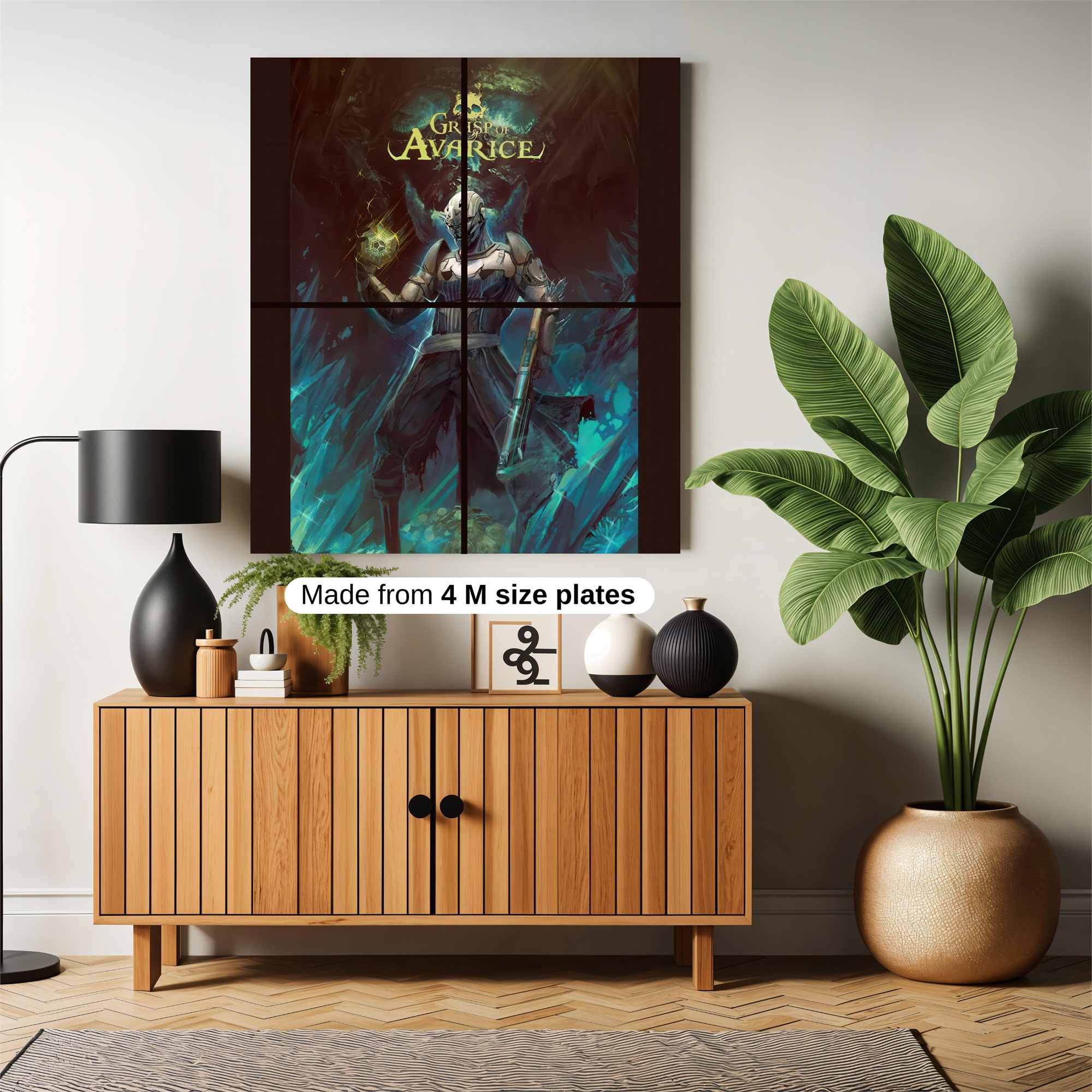 Greed Unleashed Safe Wall Magnetic / M