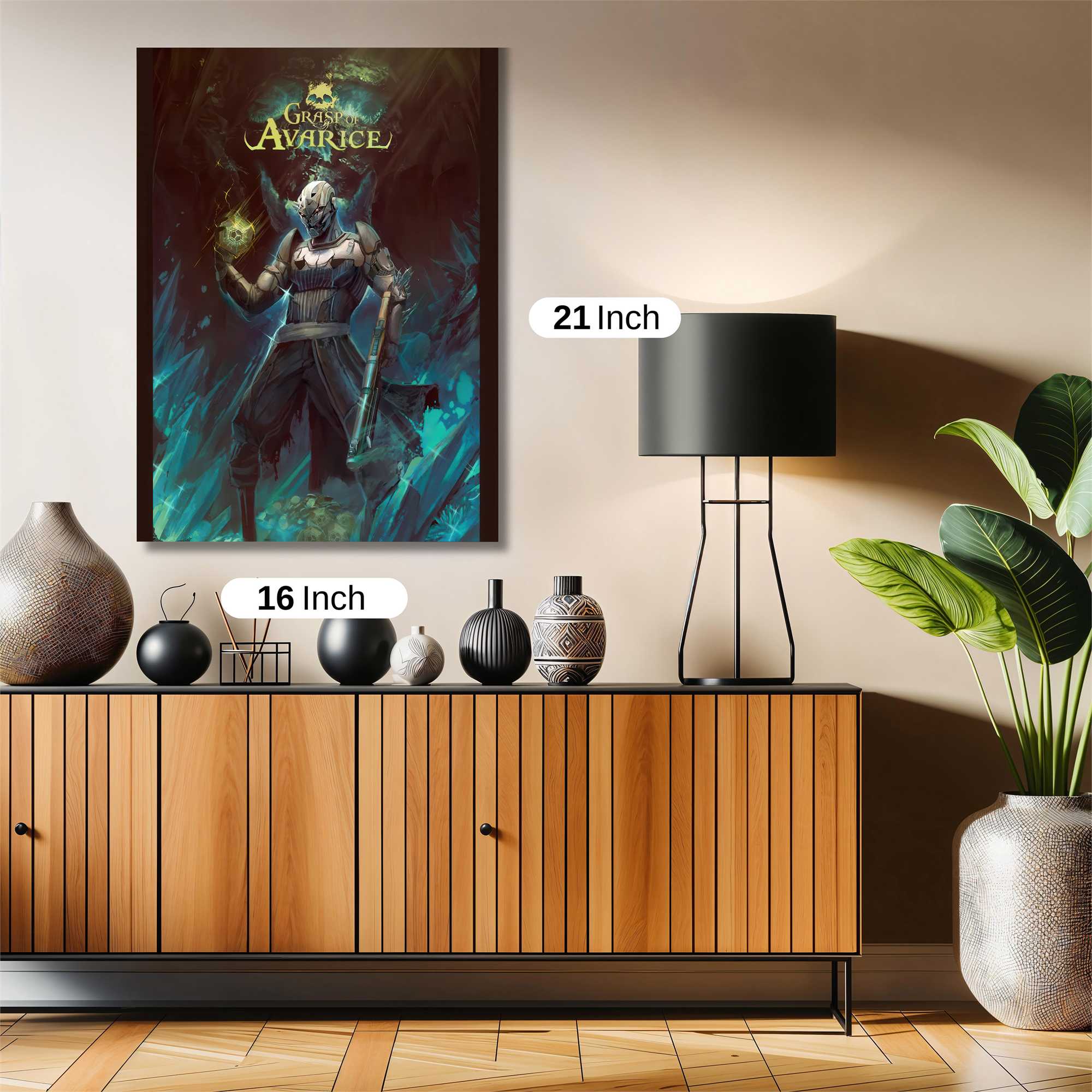 Greed Unleashed Safe Wall Magnetic / M
