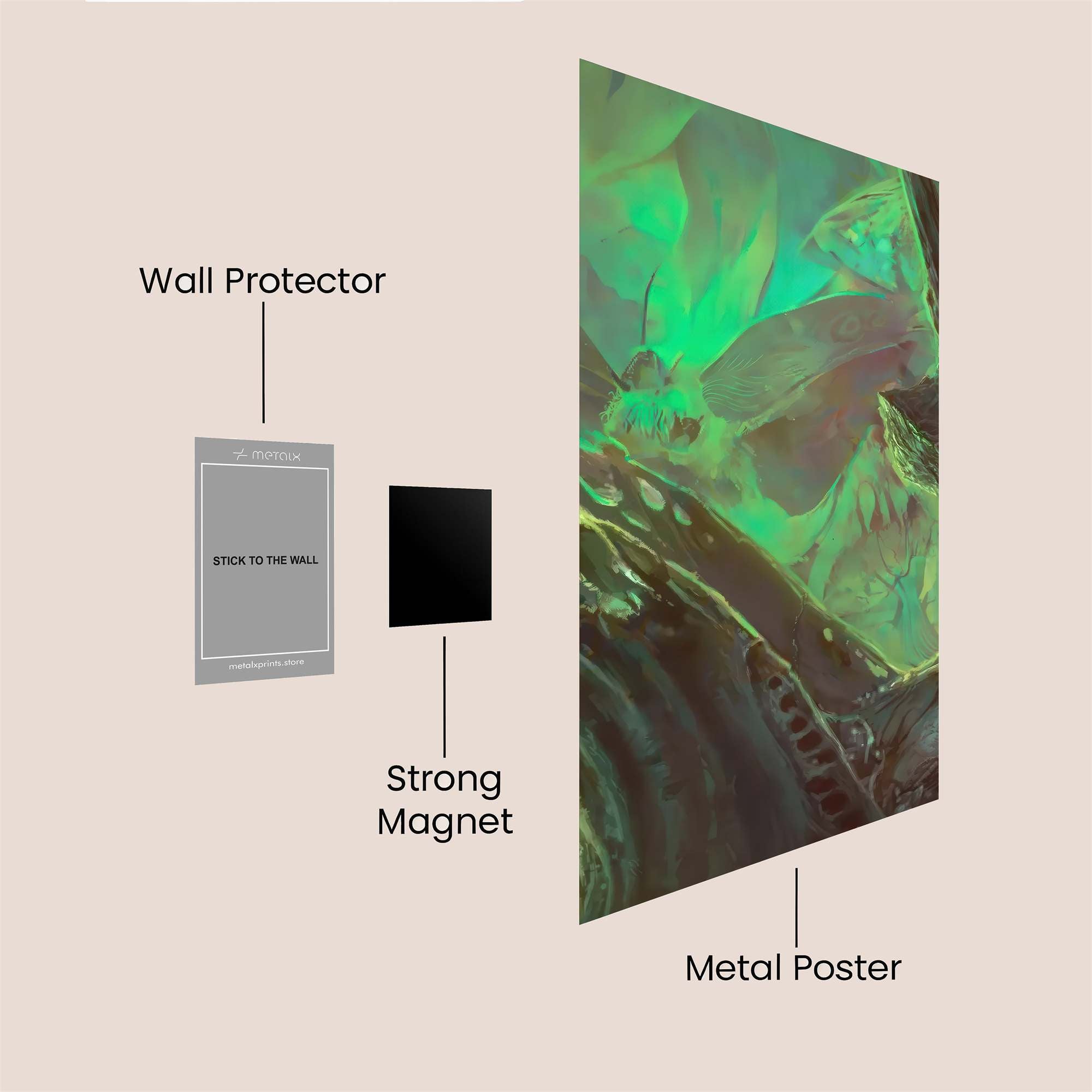 FaeGuardian Safe Wall Magnetic / M