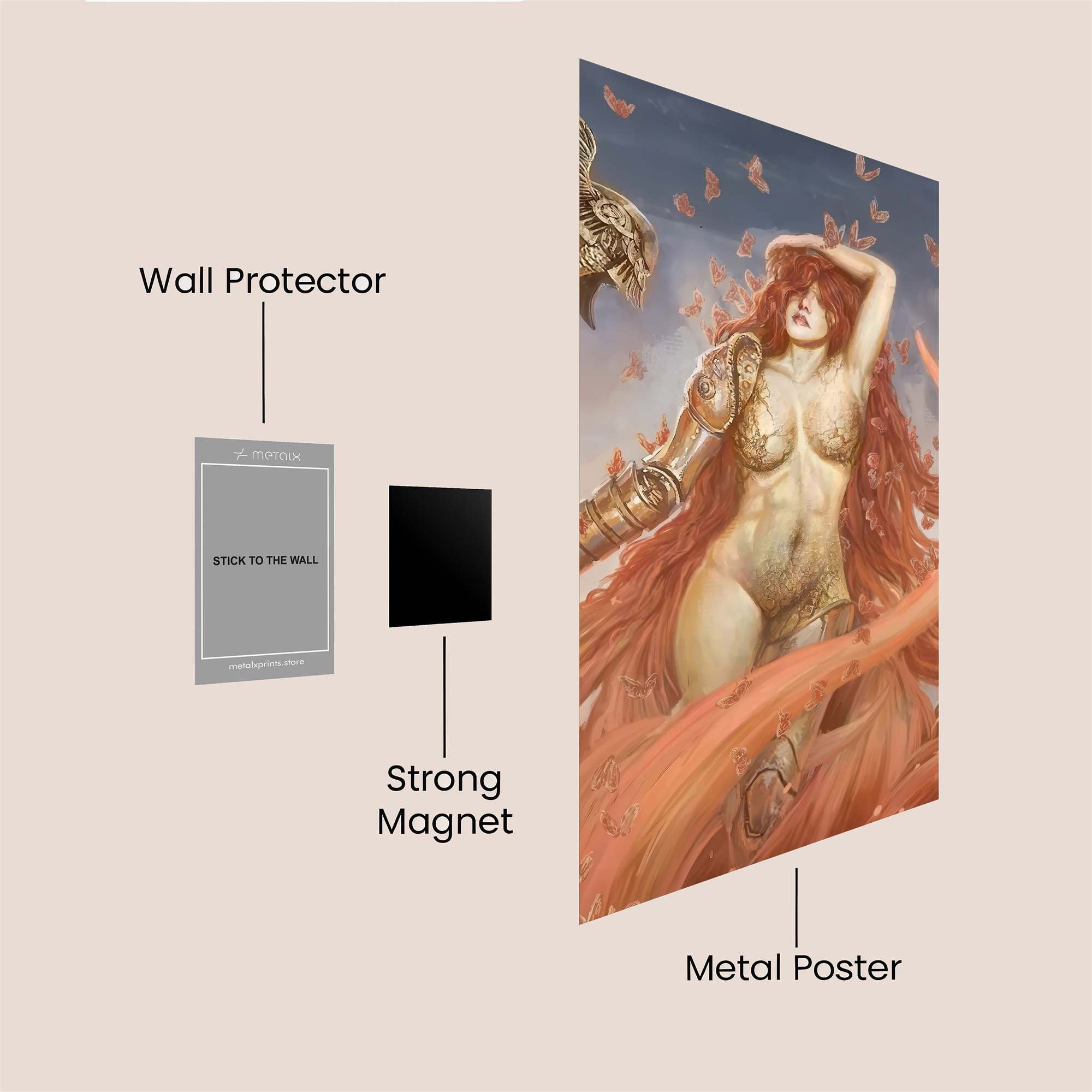 Freyja Enchanting Safe Wall Magnetic / M