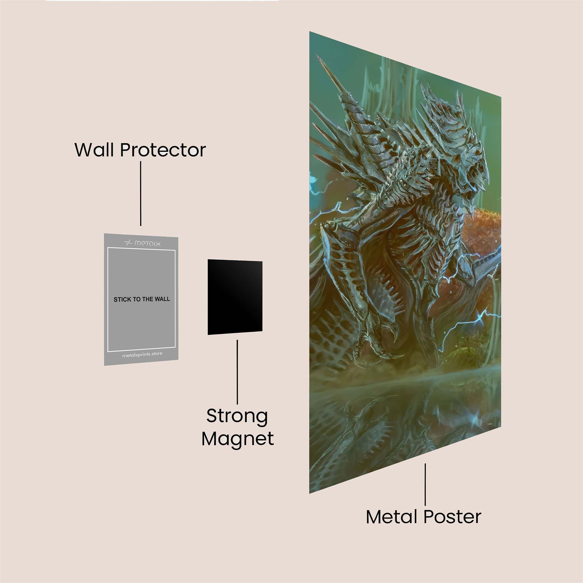 Lich Sovereign Safe Wall Magnetic / M