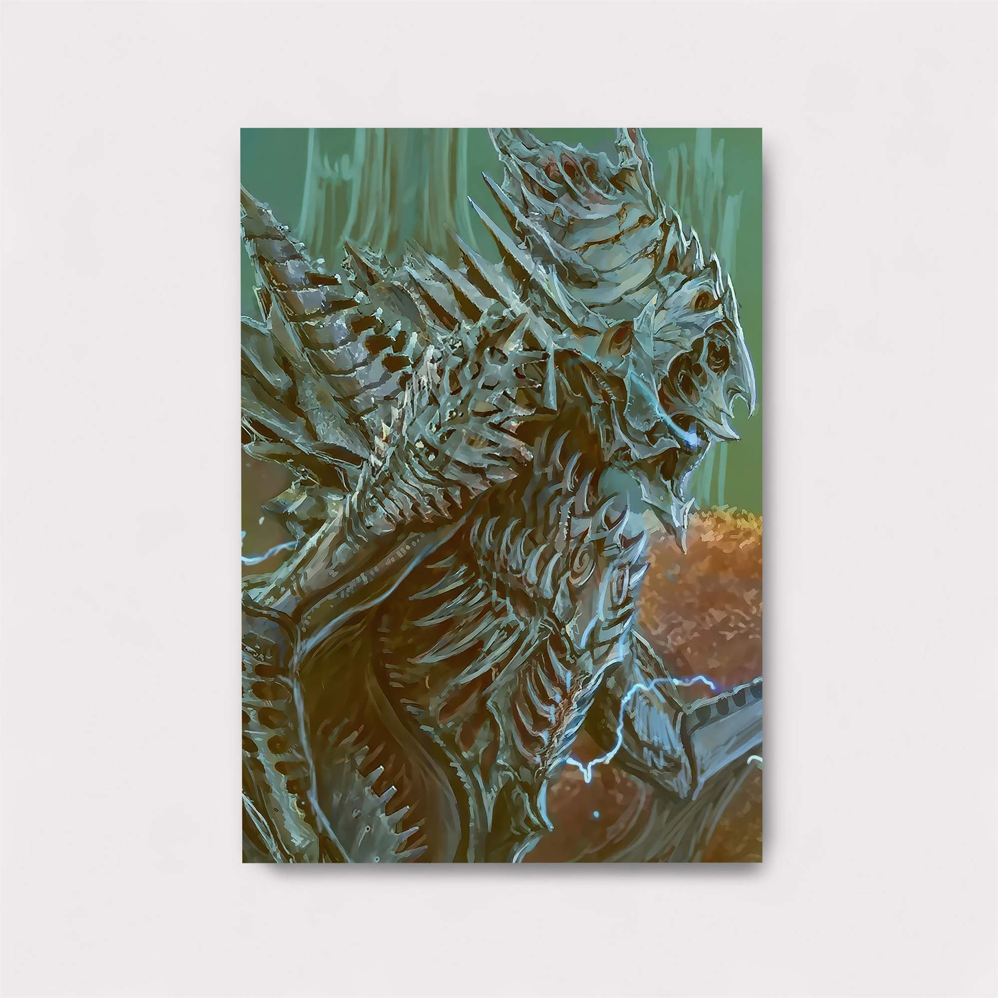 Ghidorah Menacing Safe Wall Magnetic / M
