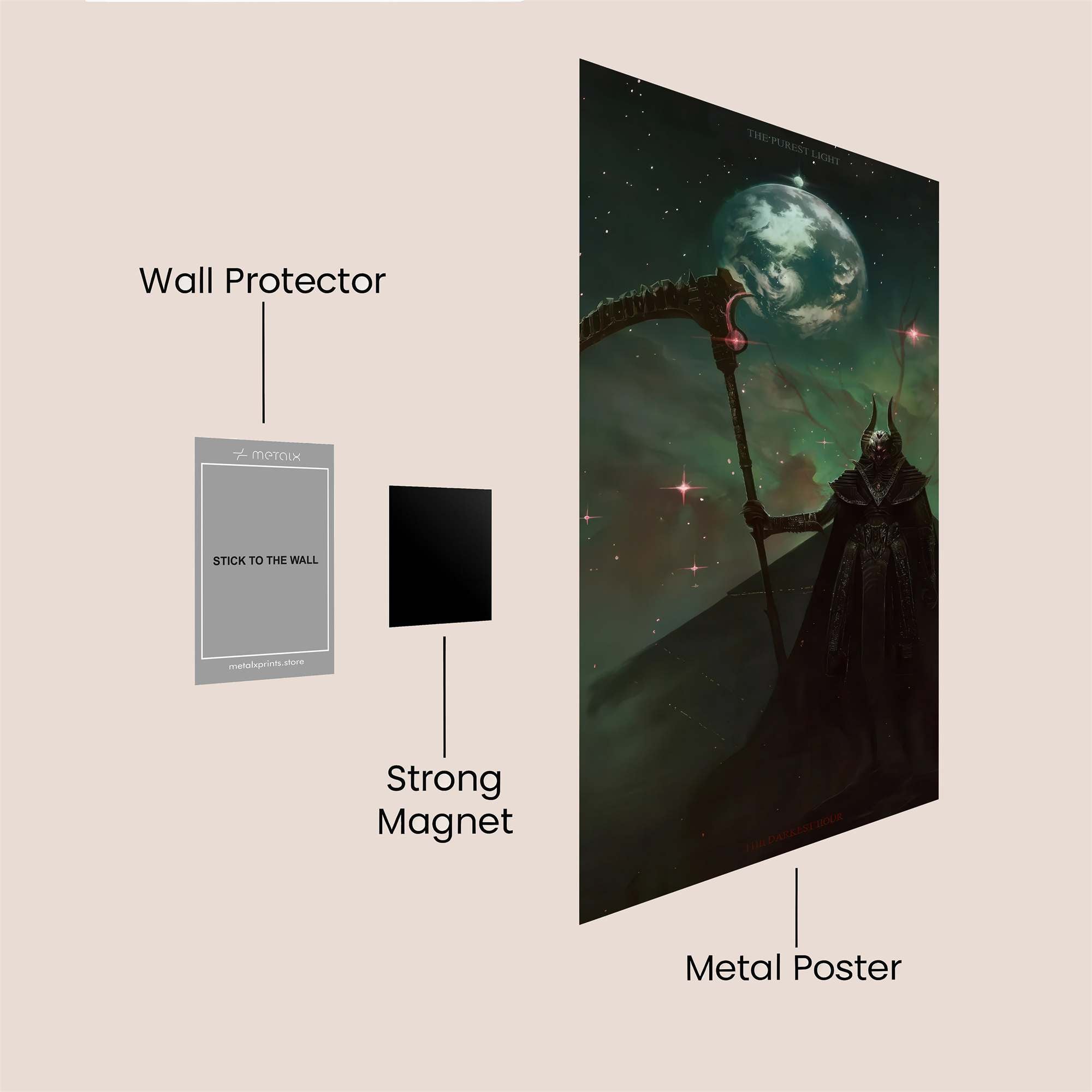 Reaper Whisper Safe Wall Magnetic / M