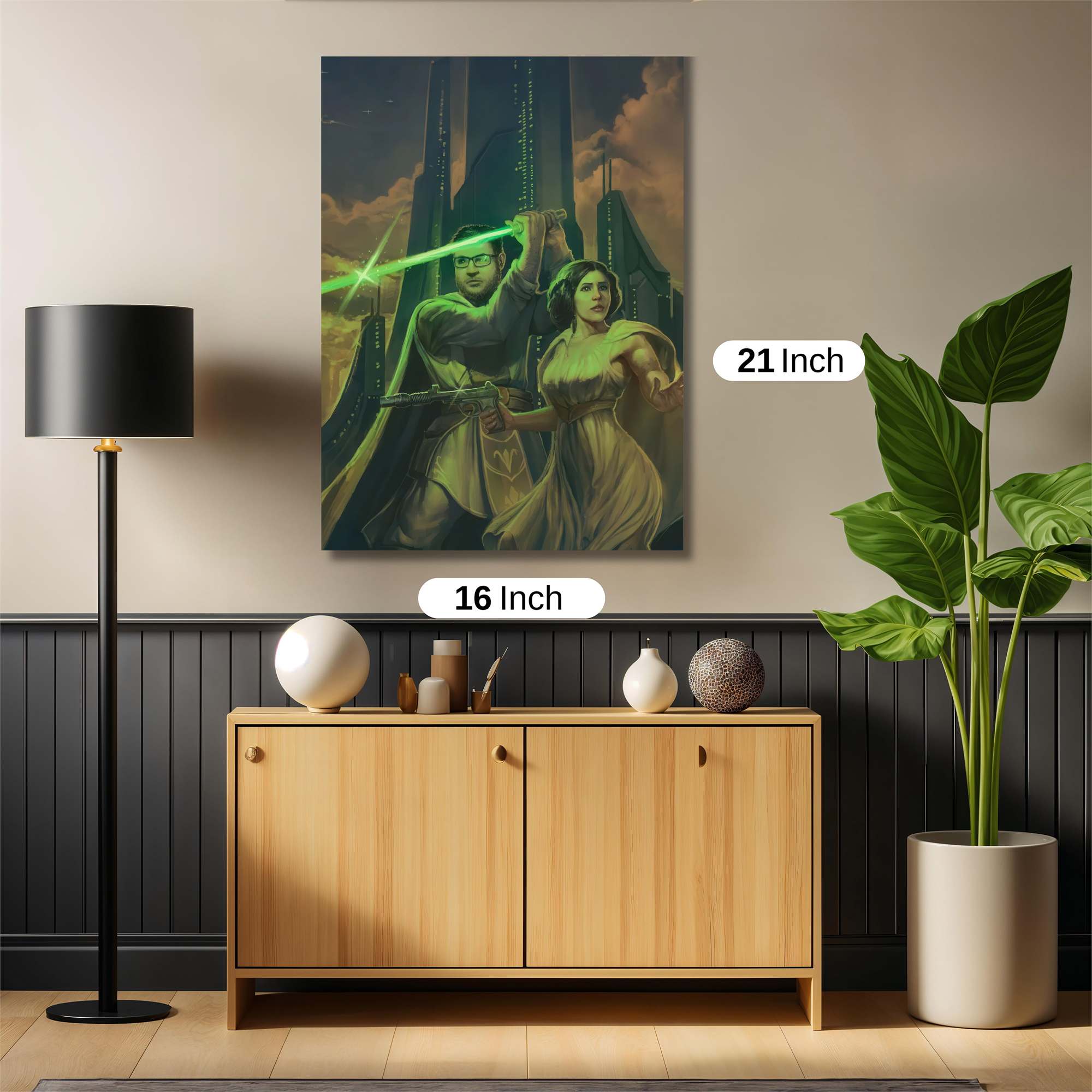Jedi Serenity Safe Wall Magnetic / M