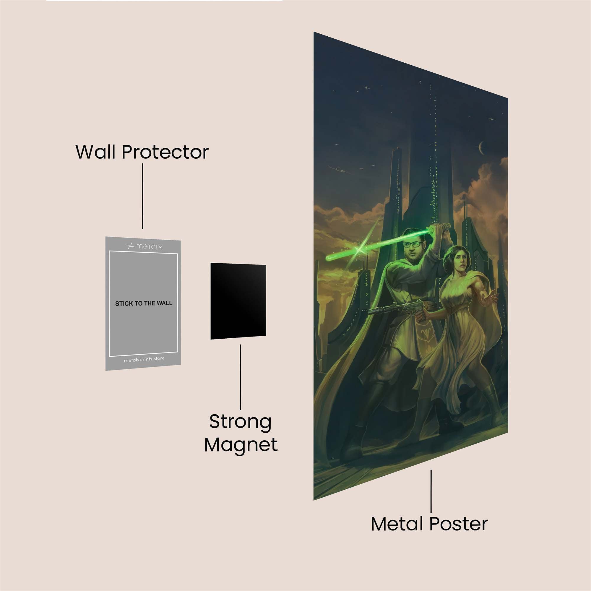 Skywalker Serene Safe Wall Magnetic / M