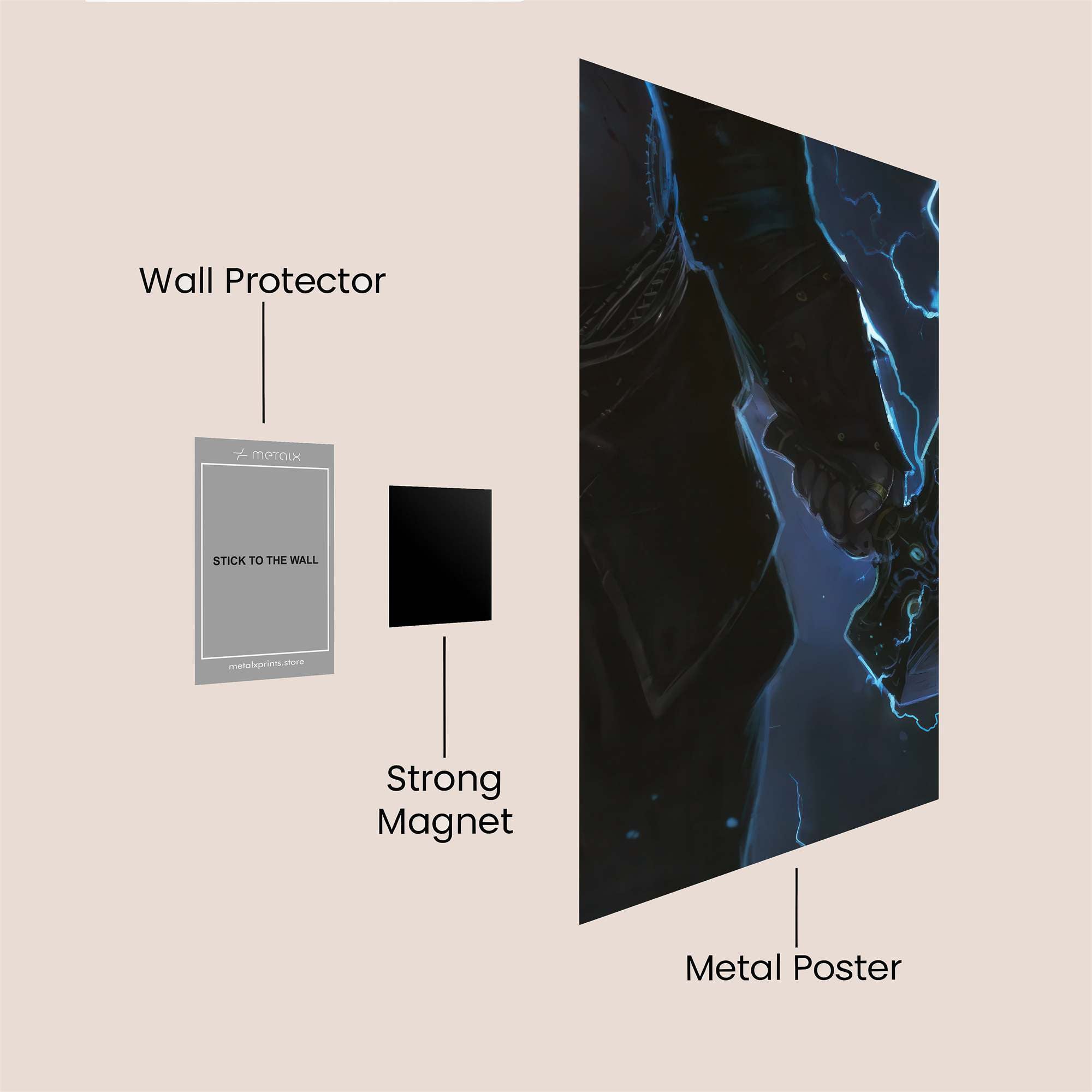 Thor's Fury Safe Wall Magnetic / M