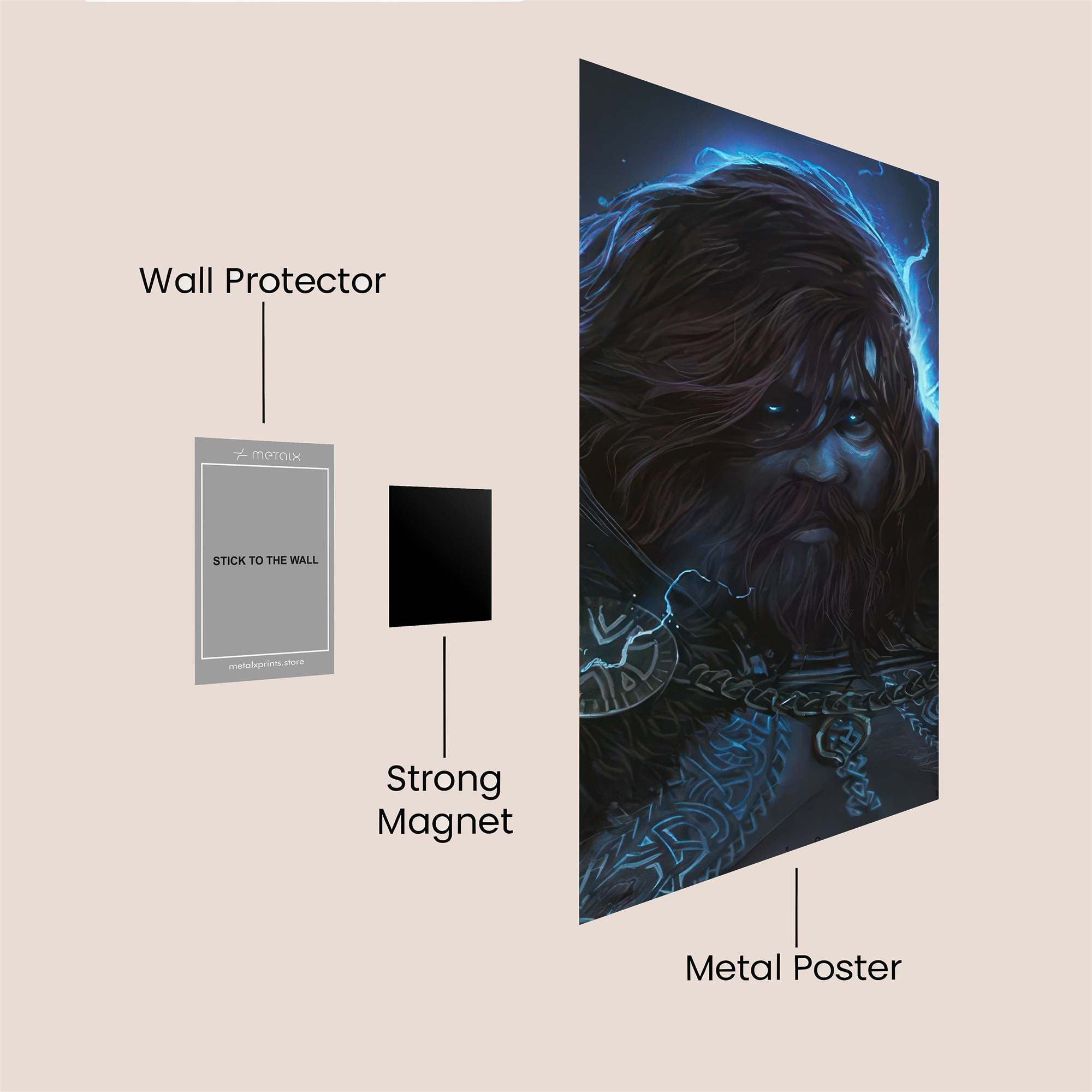 Thor Tempestuous Safe Wall Magnetic / M
