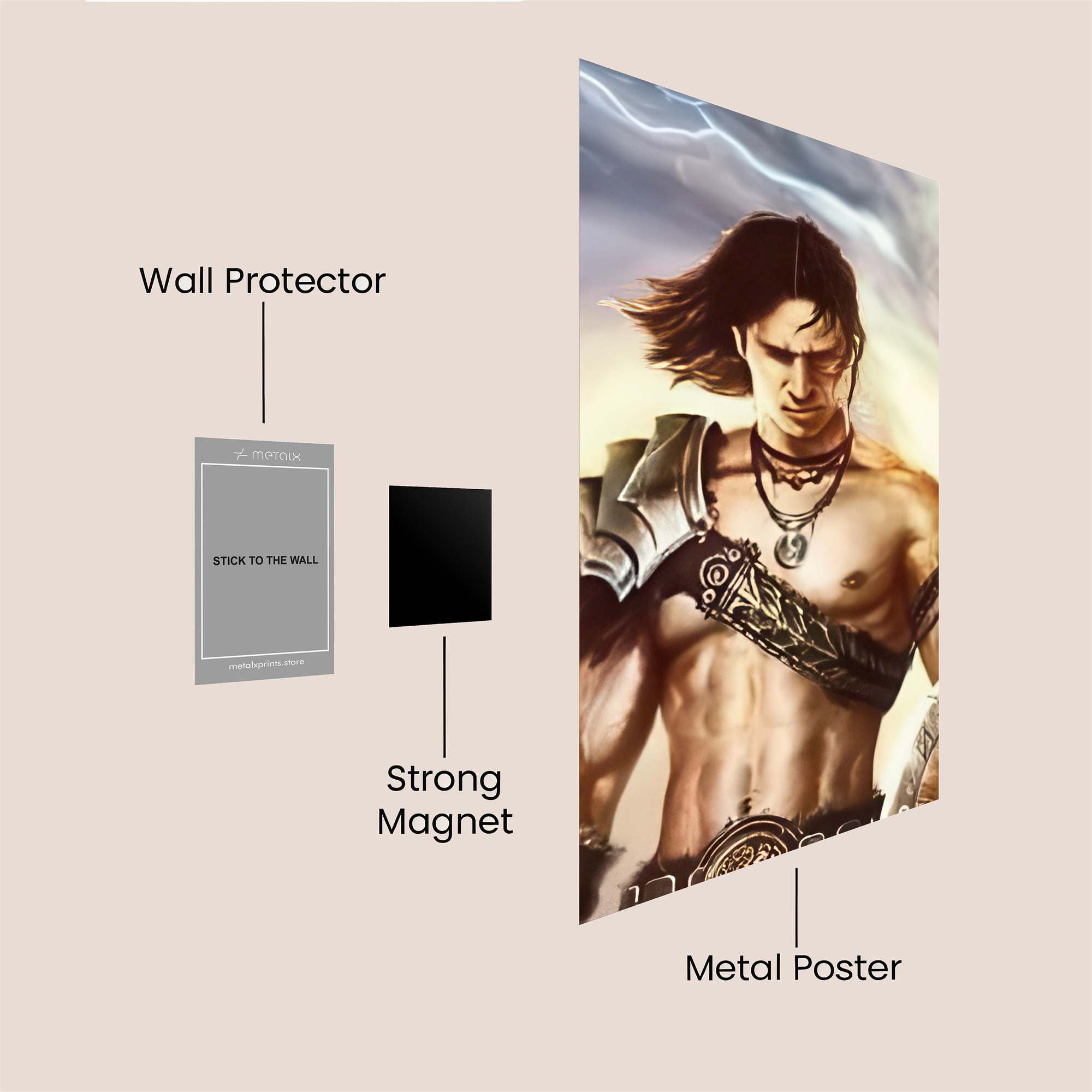 Kratos Tempest Safe Wall Magnetic / M